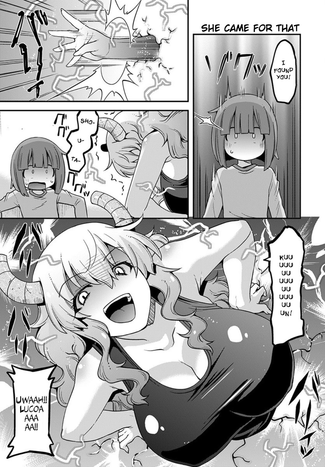 Miss Kobayashi's Dragon Maid: Lucoa is my xx Chapter 14 page 7 - Chapter 14: Shouta and Valentine's