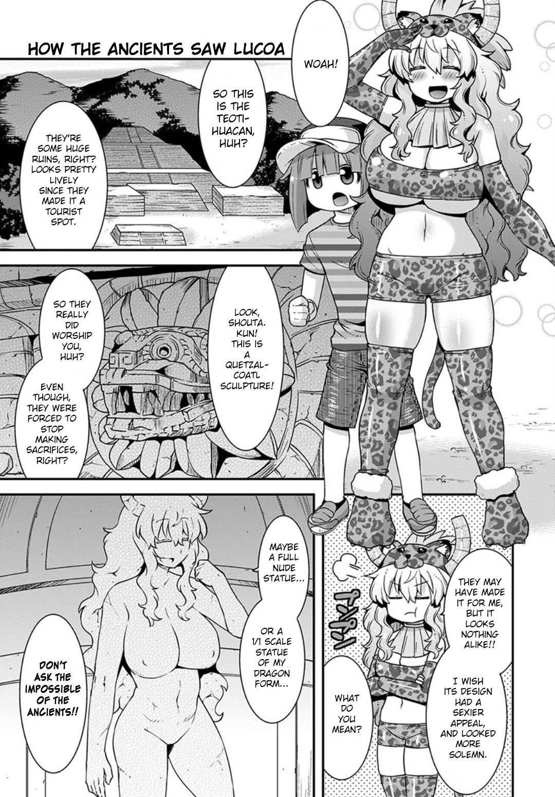 Miss Kobayashi's Dragon Maid: Lucoa is my xx Chapter 15 page 3 - Chapter 15: Shouta and Hometown