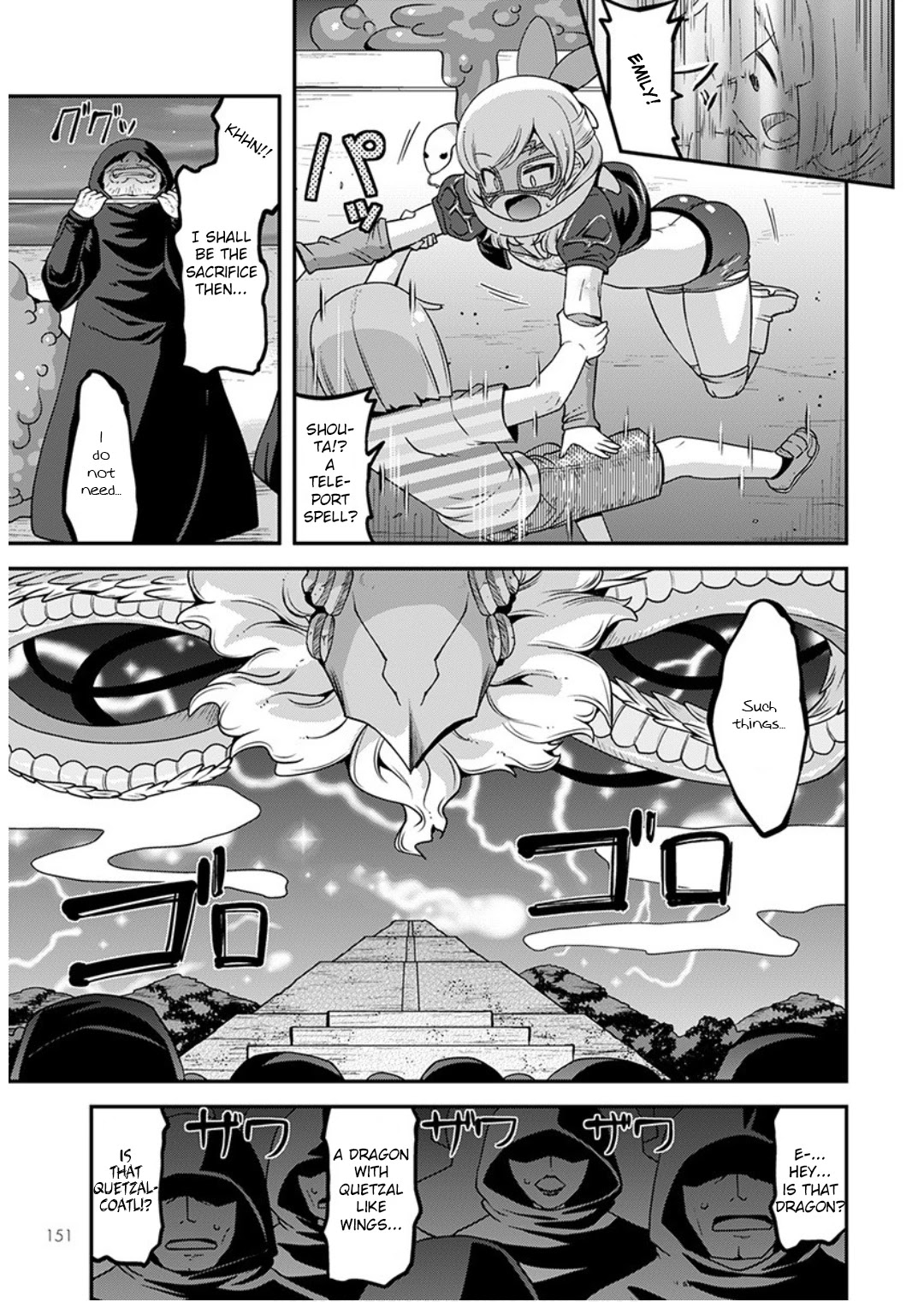 Miss Kobayashi's Dragon Maid: Lucoa is my xx Chapter 16 page 11 - Chapter 16: Shouta and the Mysterious Masked Wrestlers.