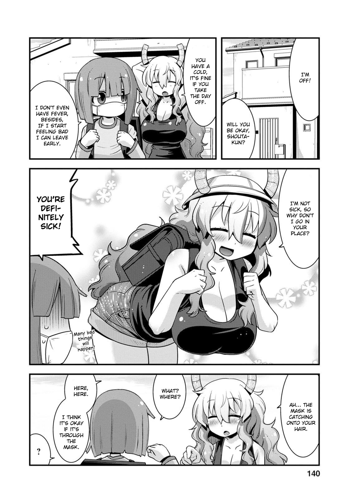 Miss Kobayashi's Dragon Maid: Lucoa is my xx Chapter 17.5 page 1 - Chapter 17.5: Volume 2 Extras