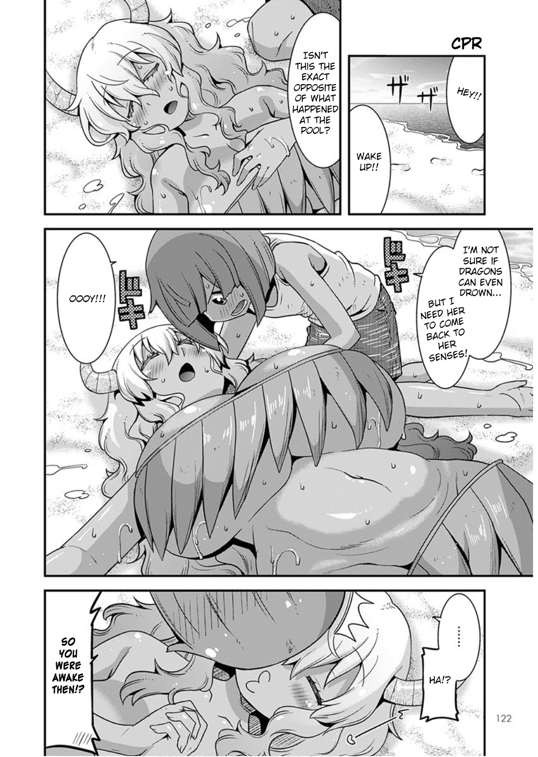 Miss Kobayashi's Dragon Maid: Lucoa is my xx Chapter 17 page 12 - Chapter 17: Inhabited Island and Them