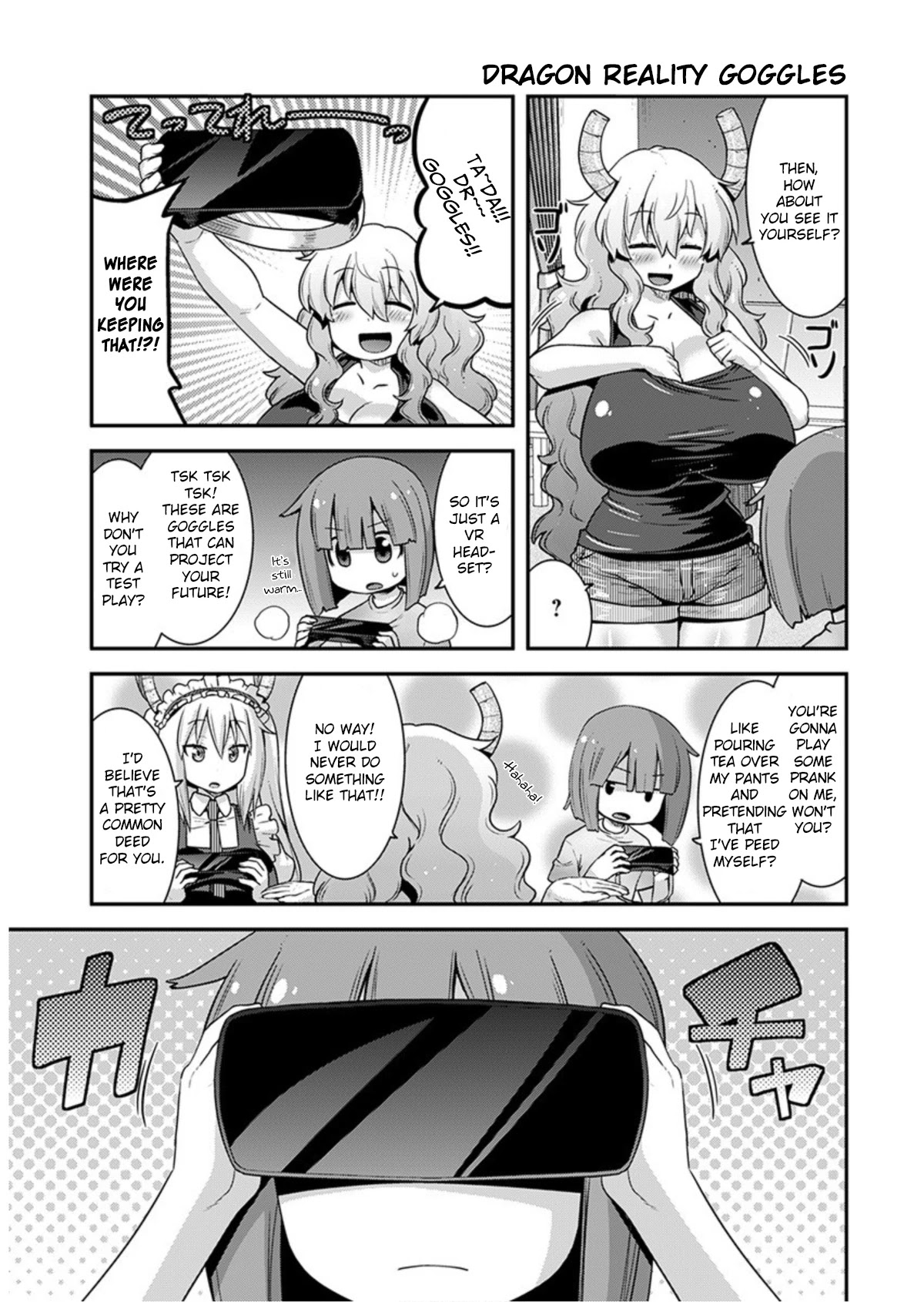 Miss Kobayashi's Dragon Maid: Lucoa is my xx Chapter 18 page 3 - Chapter 18: Shouta and The Future