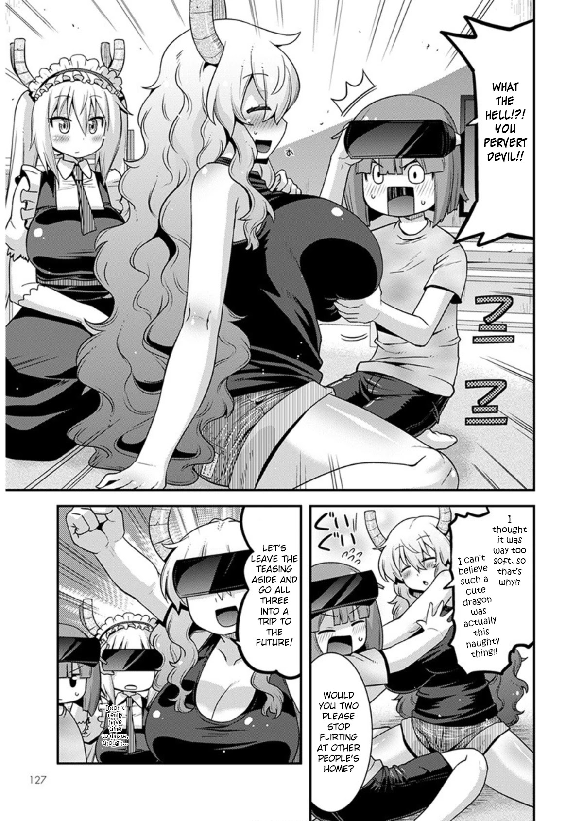 Miss Kobayashi's Dragon Maid: Lucoa is my xx Chapter 18 page 5 - Chapter 18: Shouta and The Future