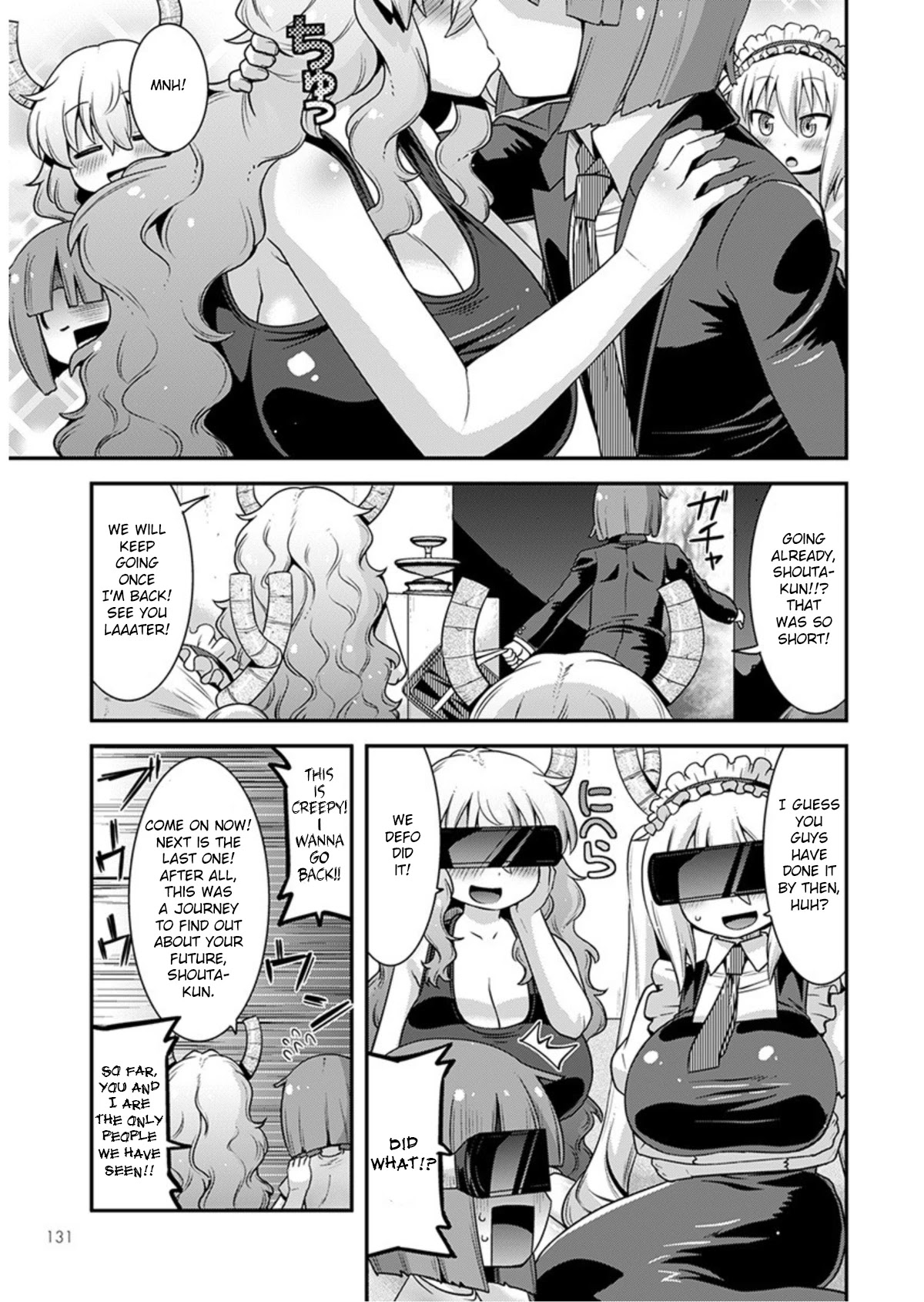 Miss Kobayashi's Dragon Maid: Lucoa is my xx Chapter 18 page 9 - Chapter 18: Shouta and The Future