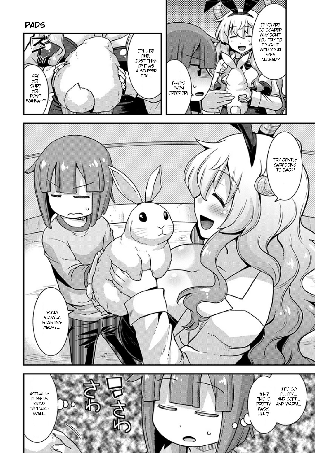 Miss Kobayashi's Dragon Maid: Lucoa is my xx Chapter 2 page 12 - Chapter 2: Me and rabbits