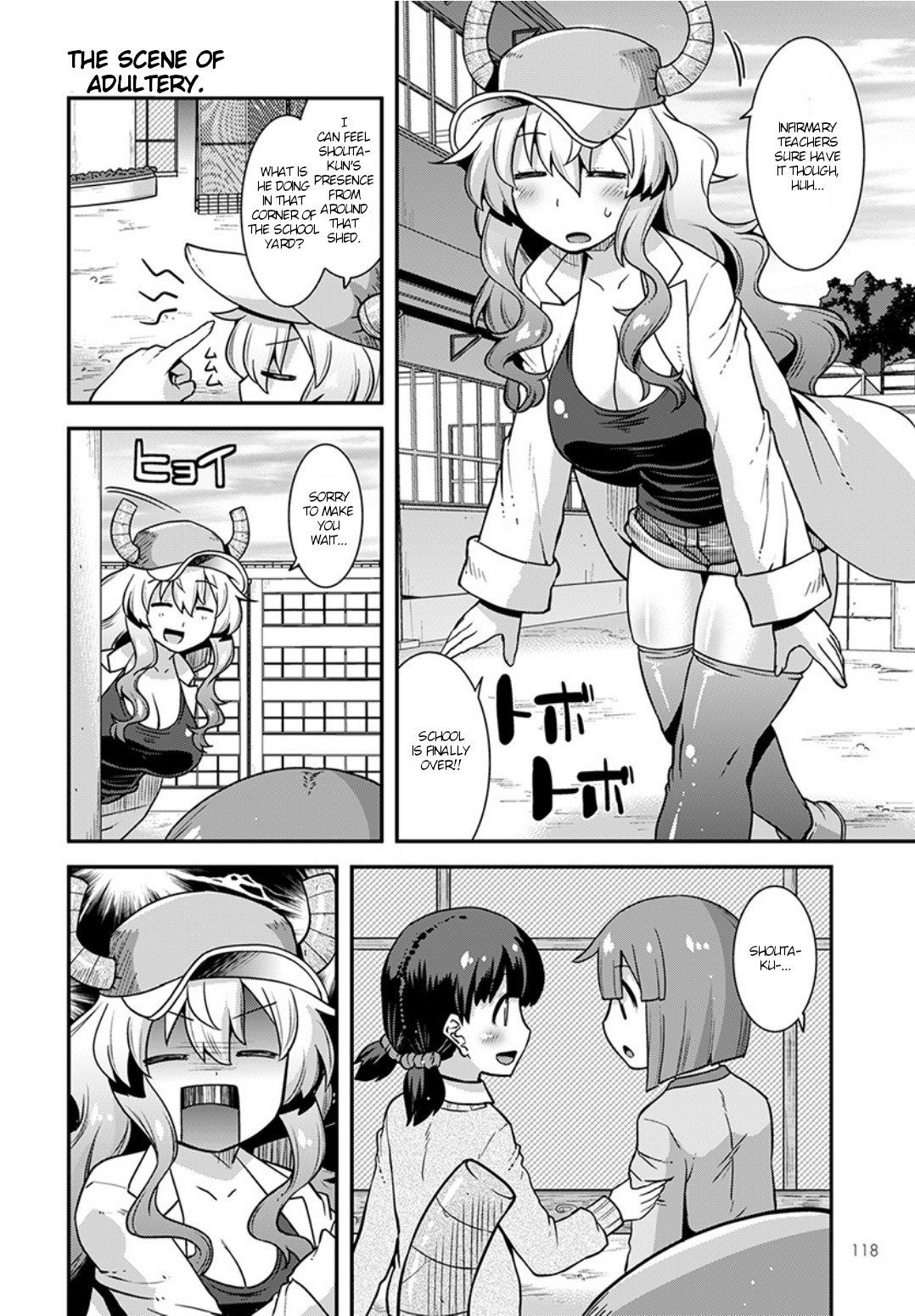 Miss Kobayashi's Dragon Maid: Lucoa is my xx Chapter 2 page 6 - Chapter 2: Me and rabbits