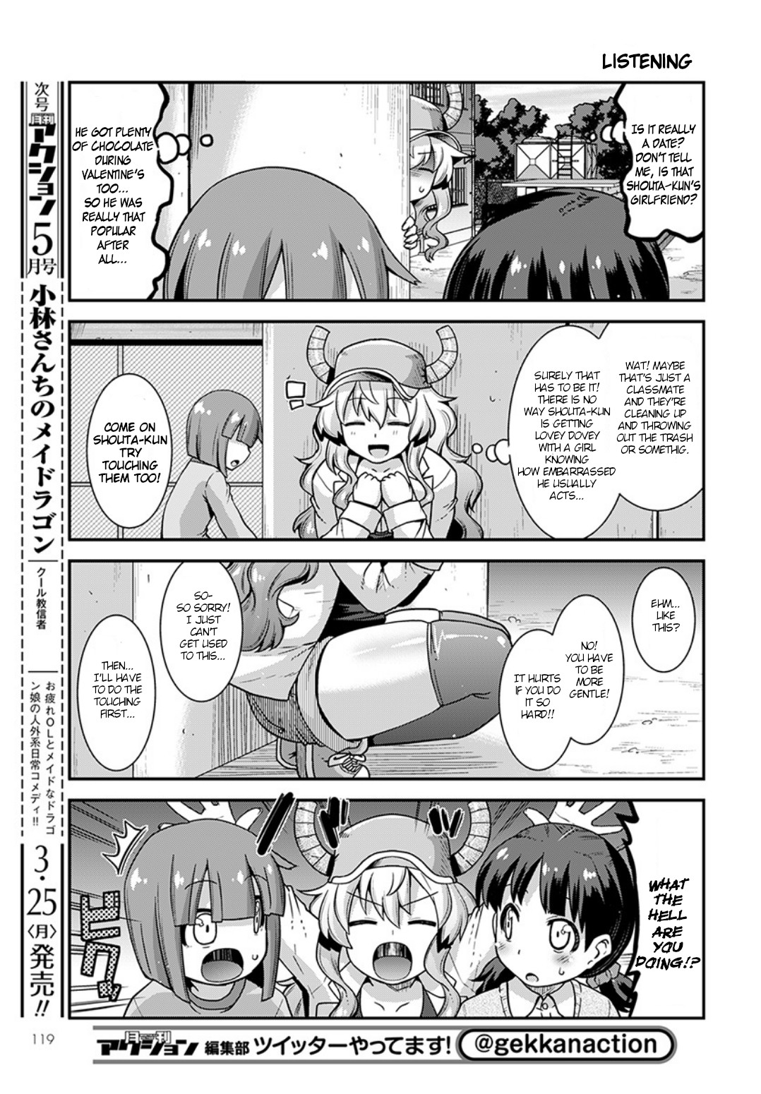 Miss Kobayashi's Dragon Maid: Lucoa is my xx Chapter 2 page 7 - Chapter 2: Me and rabbits
