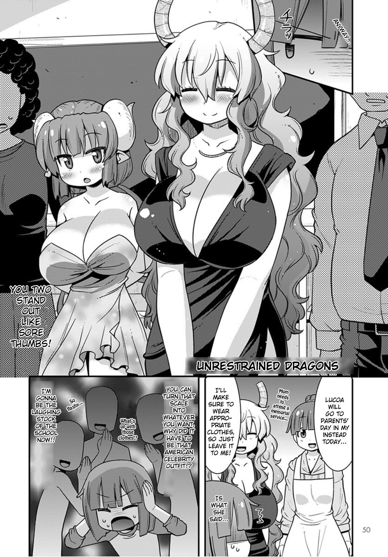 Miss Kobayashi's Dragon Maid: Lucoa is my xx Chapter 21 page 4 - Chapter 21: Shouta and Parents' Day