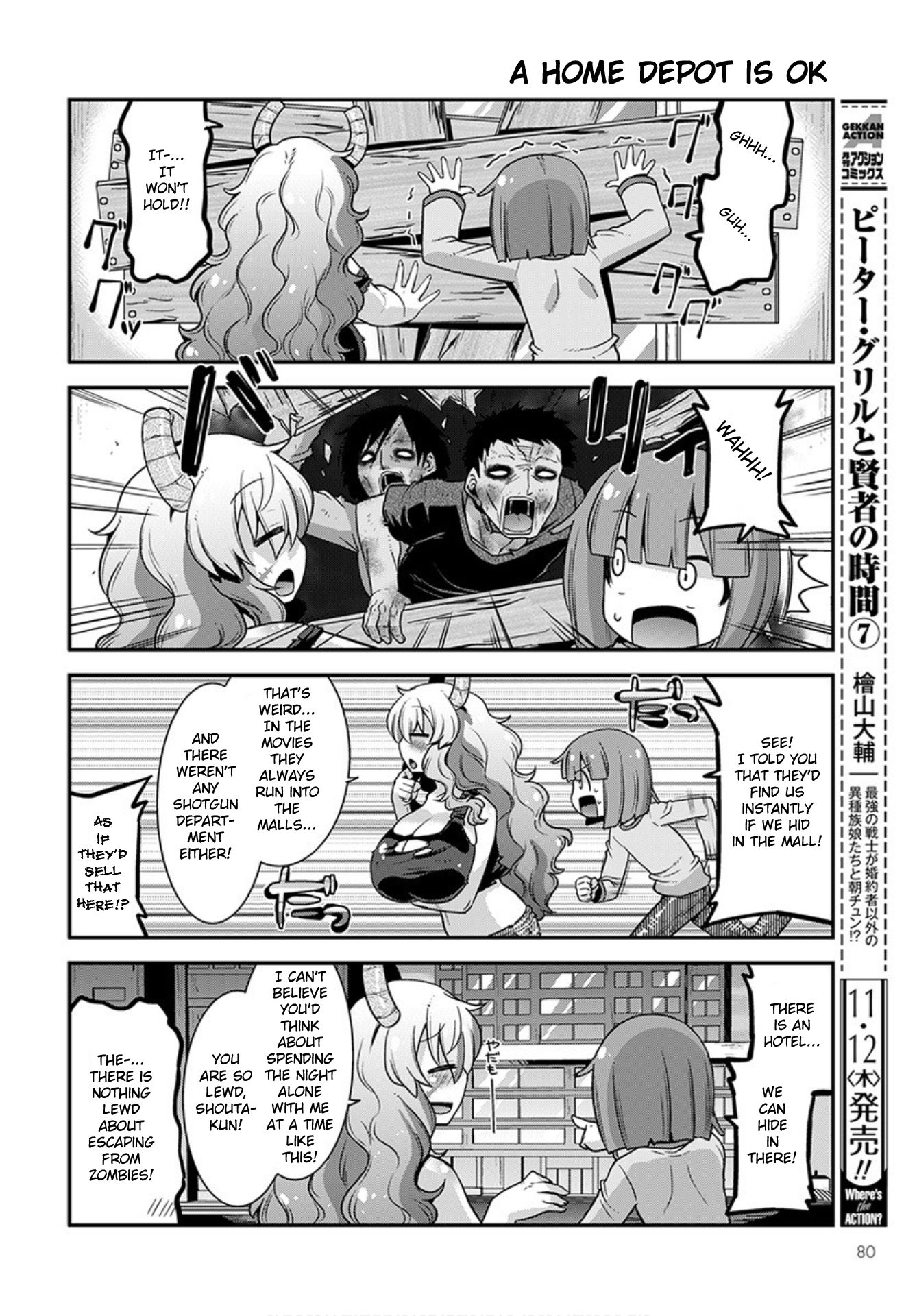Miss Kobayashi's Dragon Maid: Lucoa is my xx Chapter 22 page 10 - Chapter 22: Shouta and the Apocalypse