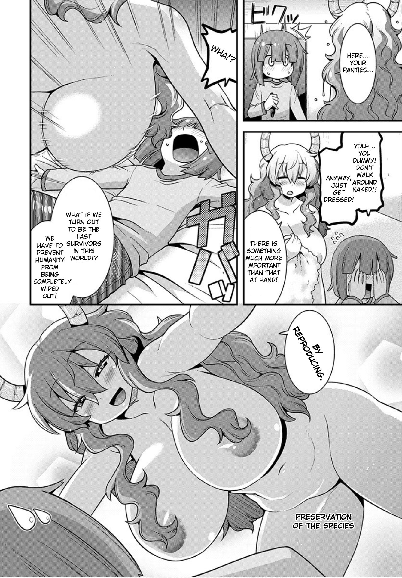 Miss Kobayashi's Dragon Maid: Lucoa is my xx Chapter 22 page 12 - Chapter 22: Shouta and the Apocalypse