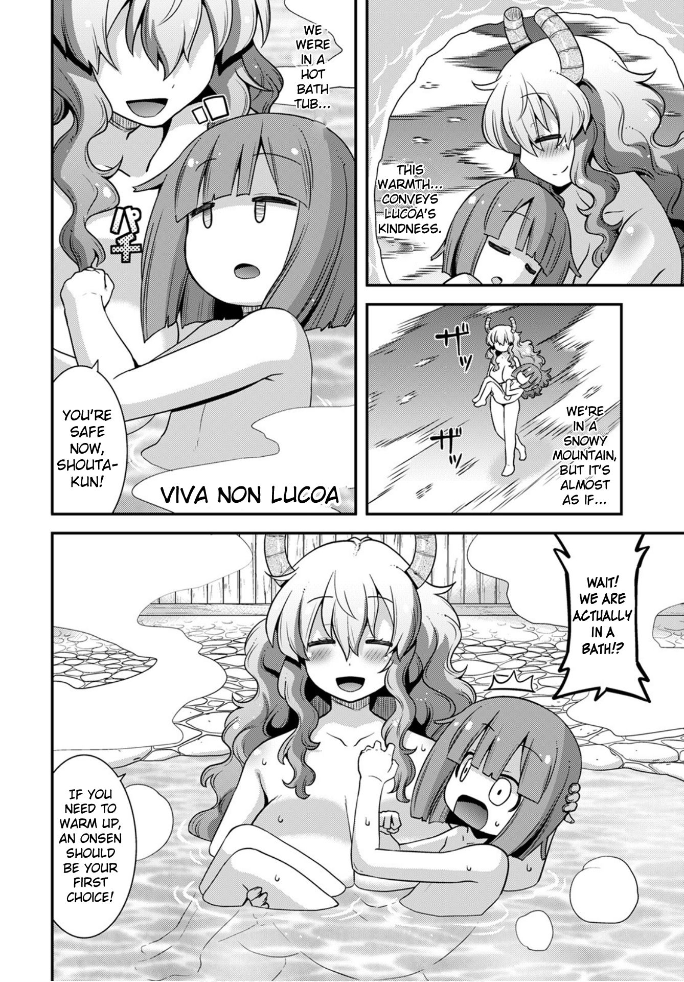 Miss Kobayashi's Dragon Maid: Lucoa is my xx Chapter 24 page 12 - Chapter 24: Shouta and The Snowy Mountain