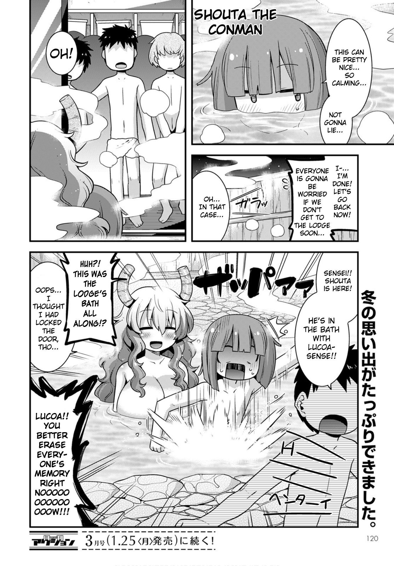 Miss Kobayashi's Dragon Maid: Lucoa is my xx Chapter 24 page 14 - Chapter 24: Shouta and The Snowy Mountain
