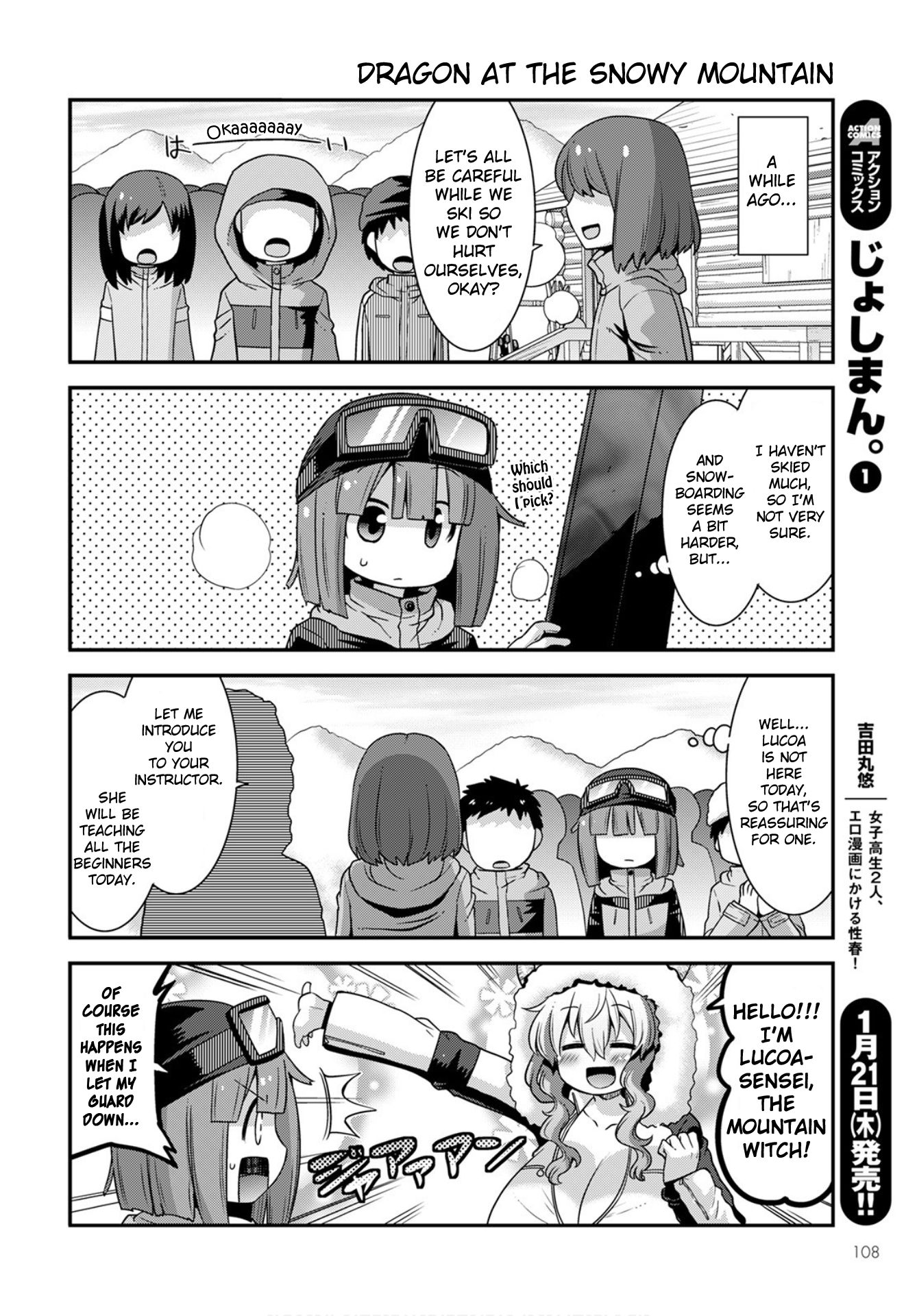 Miss Kobayashi's Dragon Maid: Lucoa is my xx Chapter 24 page 2 - Chapter 24: Shouta and The Snowy Mountain