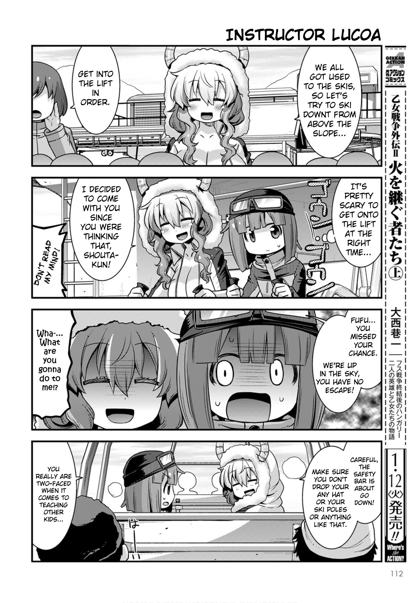 Miss Kobayashi's Dragon Maid: Lucoa is my xx Chapter 24 page 6 - Chapter 24: Shouta and The Snowy Mountain