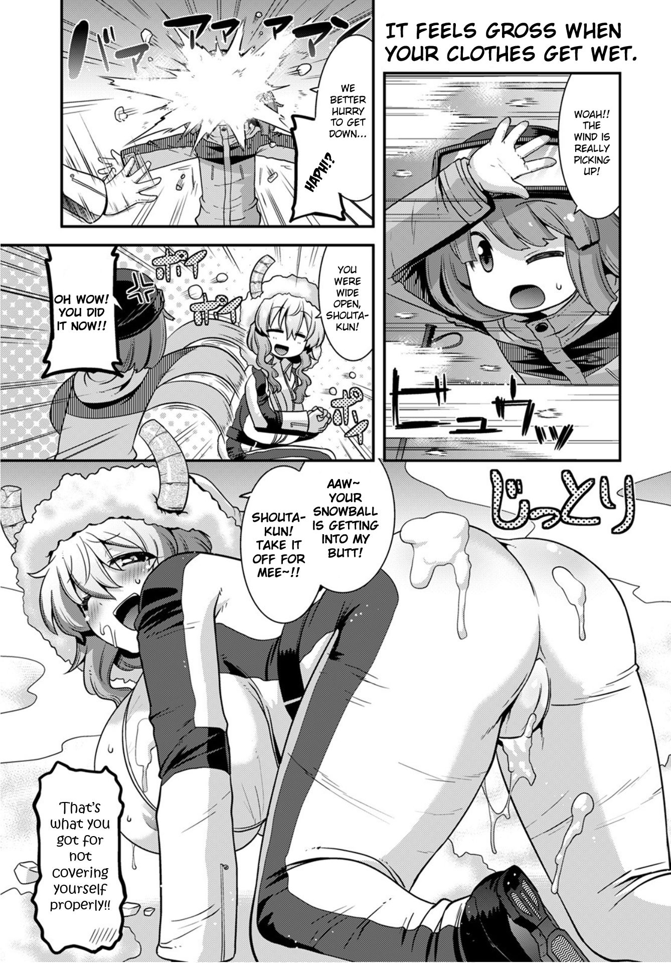 Miss Kobayashi's Dragon Maid: Lucoa is my xx Chapter 24 page 7 - Chapter 24: Shouta and The Snowy Mountain