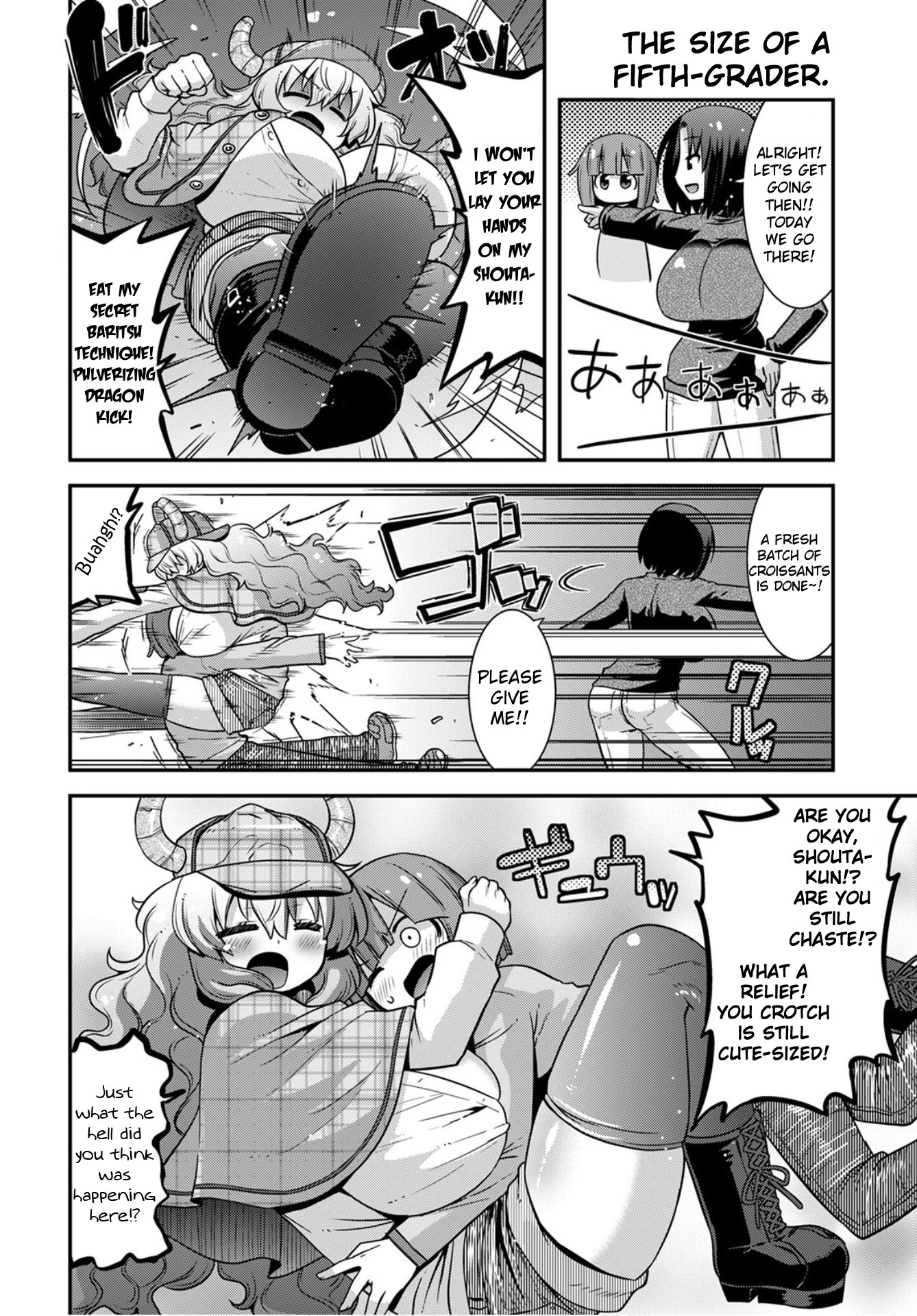 Miss Kobayashi's Dragon Maid: Lucoa is my xx Chapter 25 page 4 - Chapter 25: Shouta and Growth