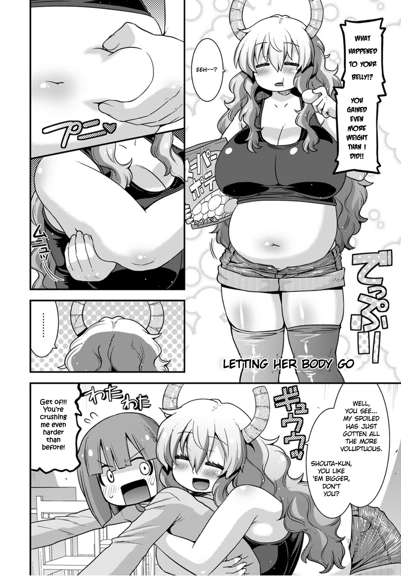 Miss Kobayashi's Dragon Maid: Lucoa is my xx Chapter 26 page 2 - Chapter 26: Lucoa and Diet
