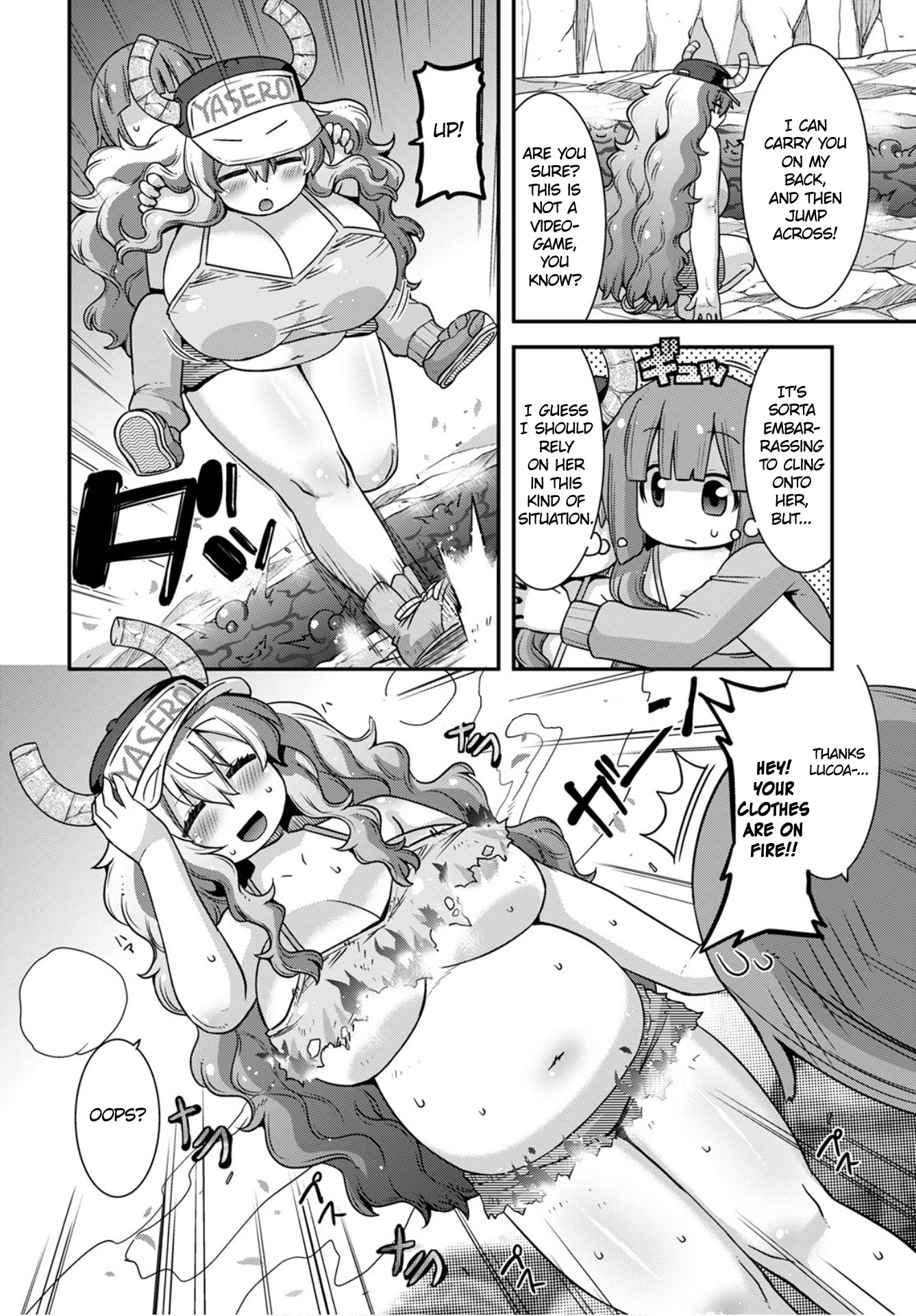 Miss Kobayashi's Dragon Maid: Lucoa is my xx Chapter 26 page 8 - Chapter 26: Lucoa and Diet