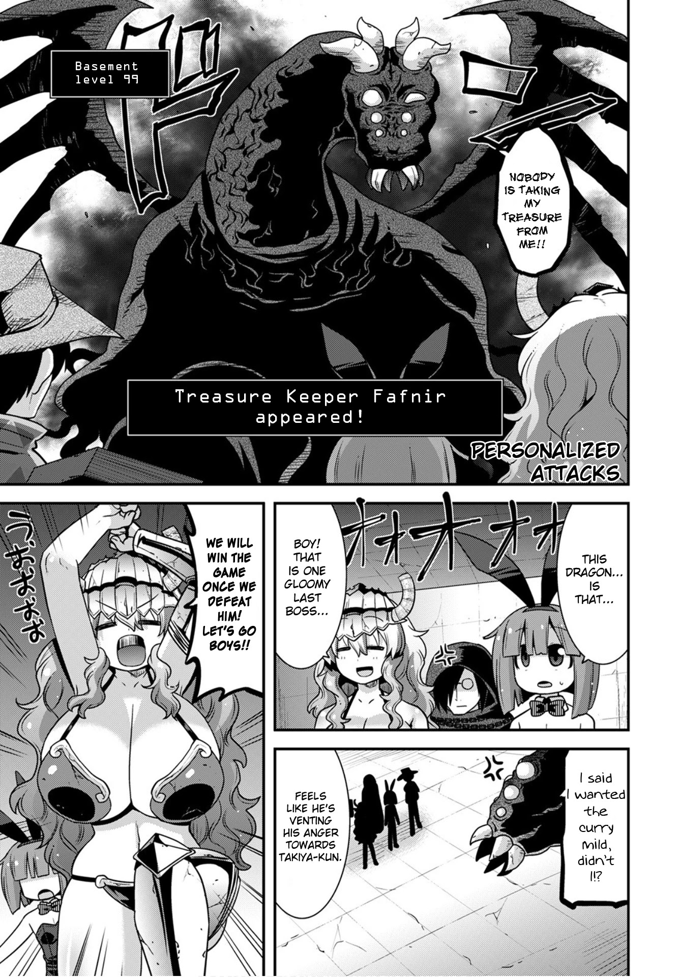 Miss Kobayashi's Dragon Maid: Lucoa is my xx Chapter 27 page 11 - Chapter 27: Shouta and the Escape Game