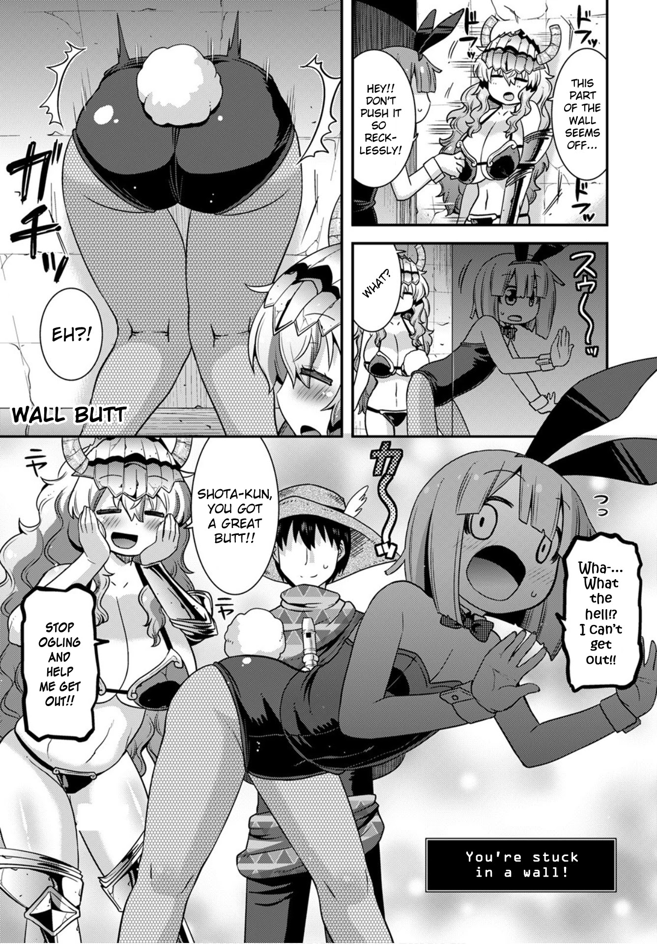 Miss Kobayashi's Dragon Maid: Lucoa is my xx Chapter 27 page 7 - Chapter 27: Shouta and the Escape Game