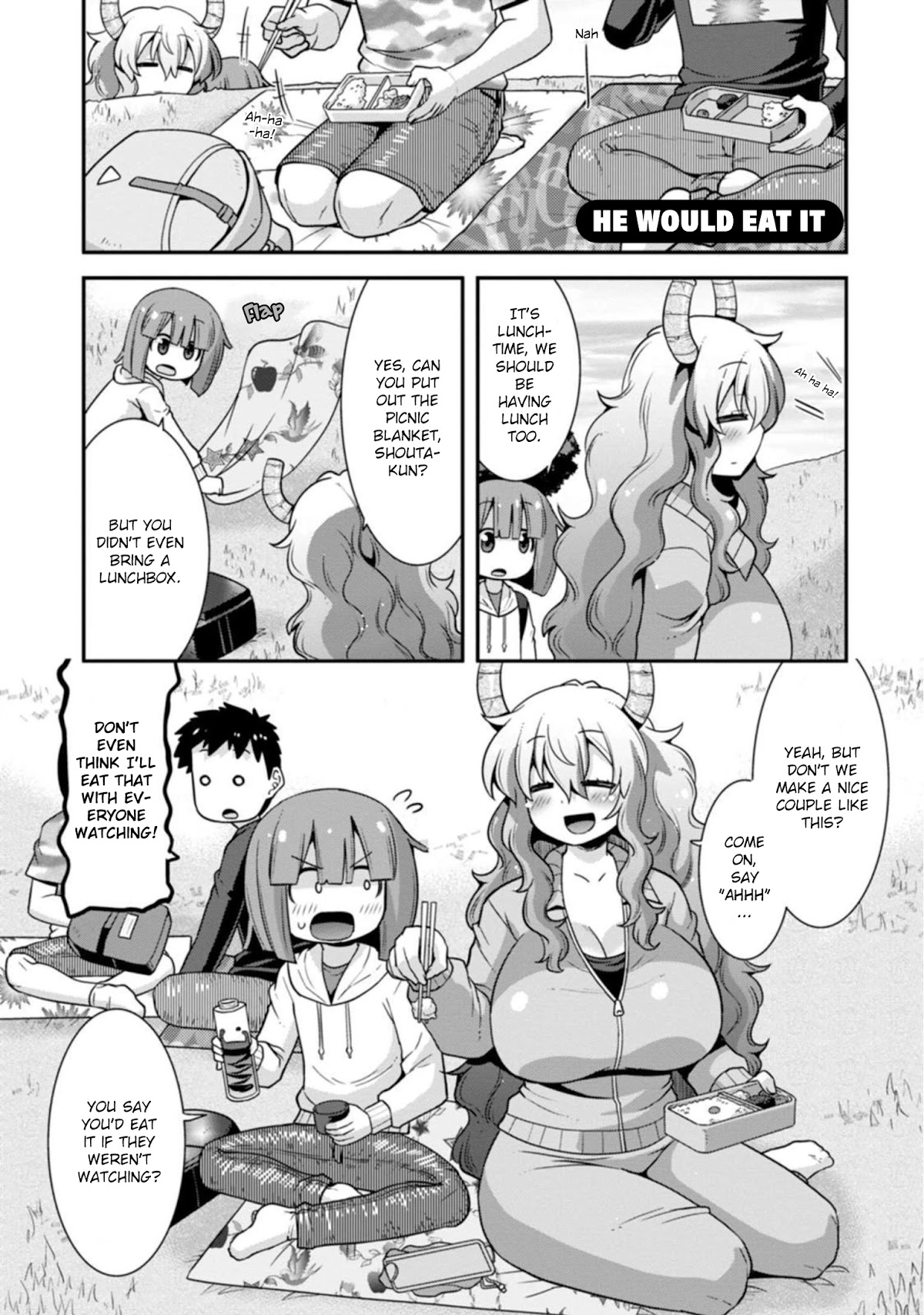 Miss Kobayashi's Dragon Maid: Lucoa is my xx Chapter 28 page 11 - Chapter 28: Shouta and Excursion