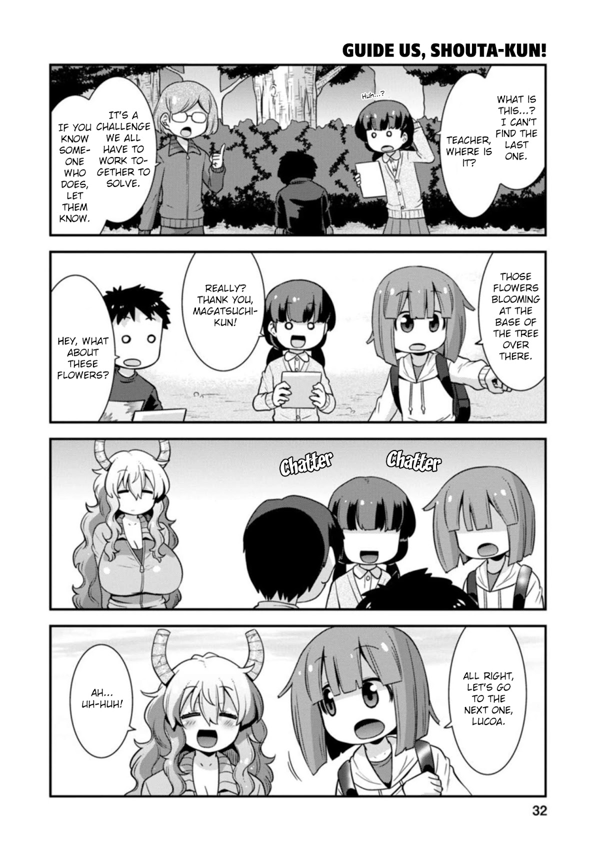 Miss Kobayashi's Dragon Maid: Lucoa is my xx Chapter 28 page 12 - Chapter 28: Shouta and Excursion