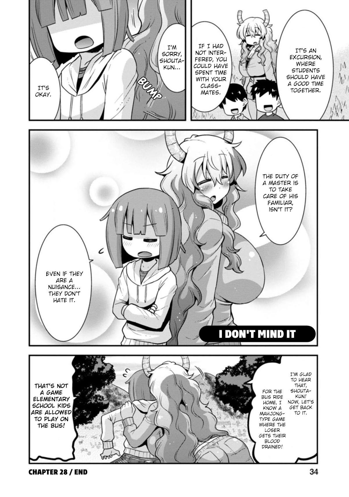 Miss Kobayashi's Dragon Maid: Lucoa is my xx Chapter 28 page 14 - Chapter 28: Shouta and Excursion