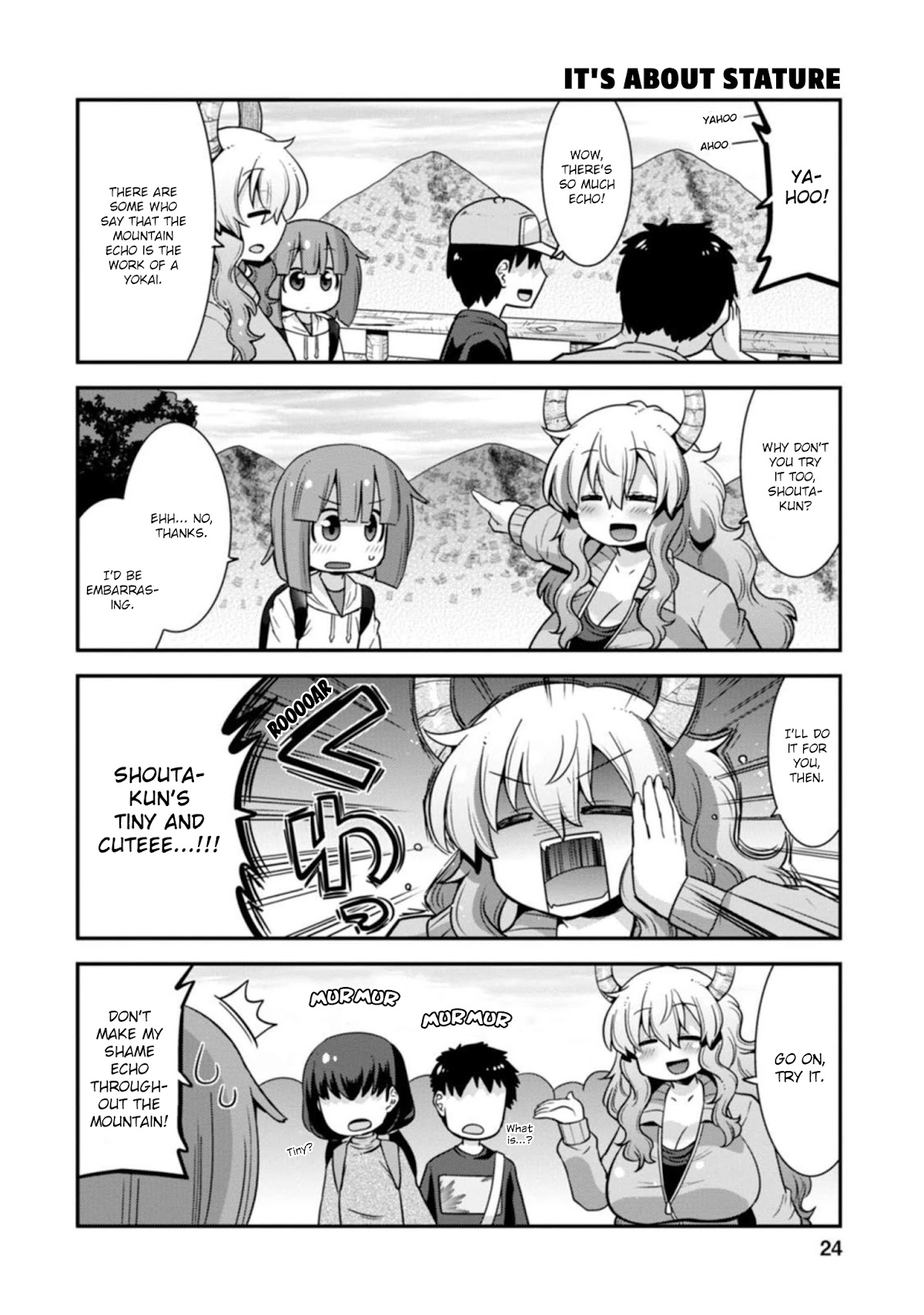 Miss Kobayashi's Dragon Maid: Lucoa is my xx Chapter 28 page 4 - Chapter 28: Shouta and Excursion