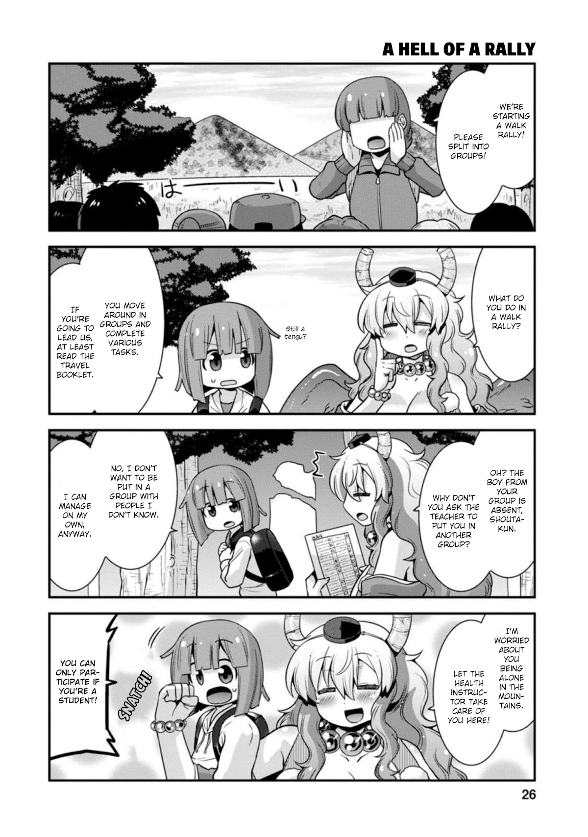 Miss Kobayashi's Dragon Maid: Lucoa is my xx Chapter 28 page 6 - Chapter 28: Shouta and Excursion