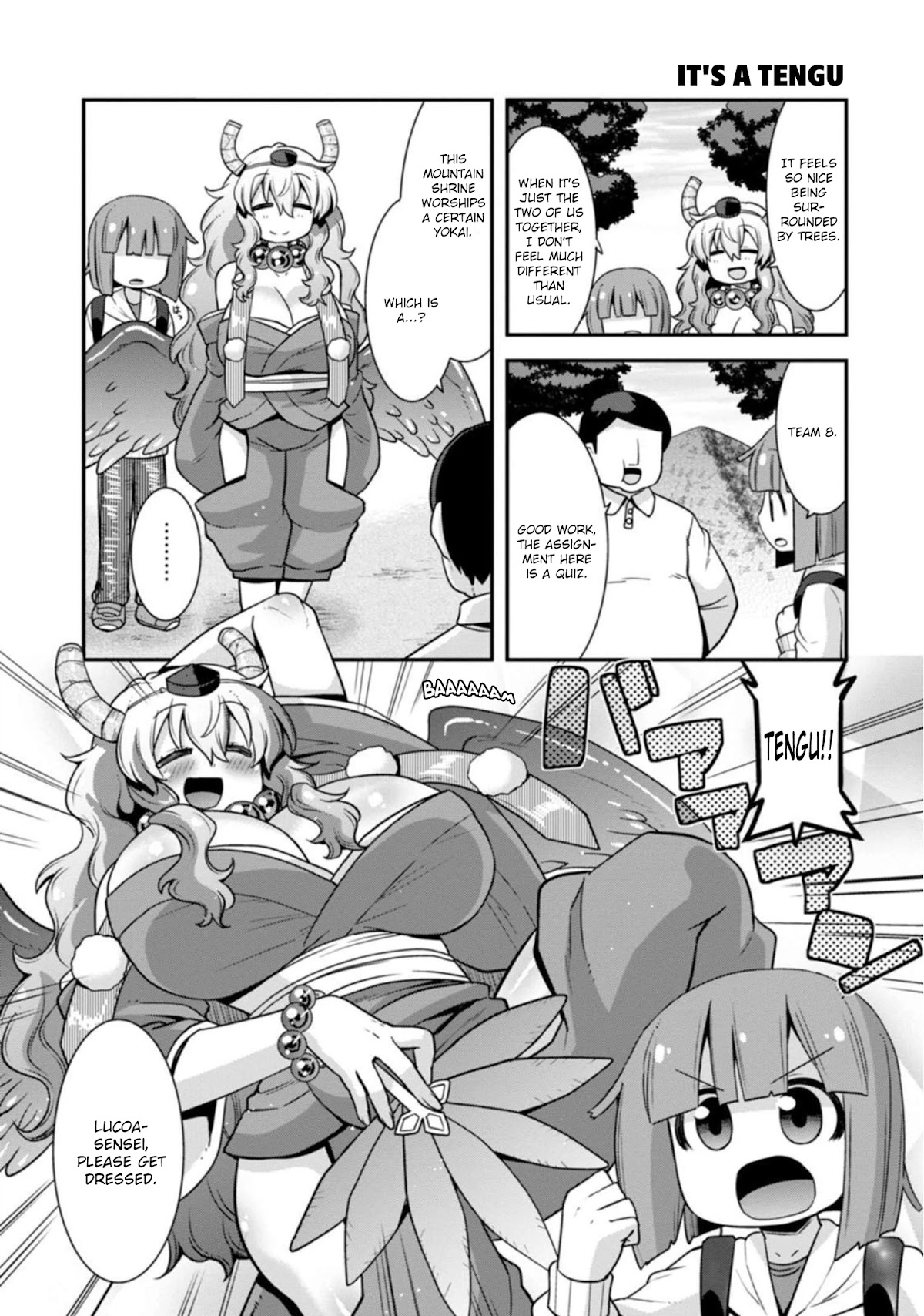 Miss Kobayashi's Dragon Maid: Lucoa is my xx Chapter 28 page 7 - Chapter 28: Shouta and Excursion