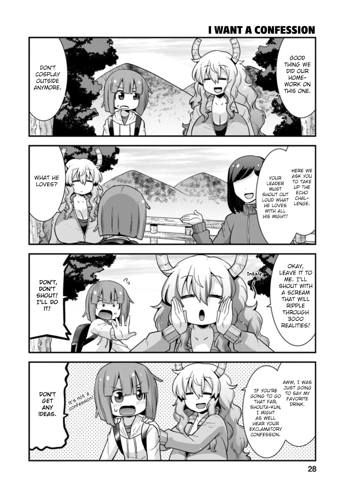 Miss Kobayashi's Dragon Maid: Lucoa is my xx Chapter 28 page 8 - Chapter 28: Shouta and Excursion