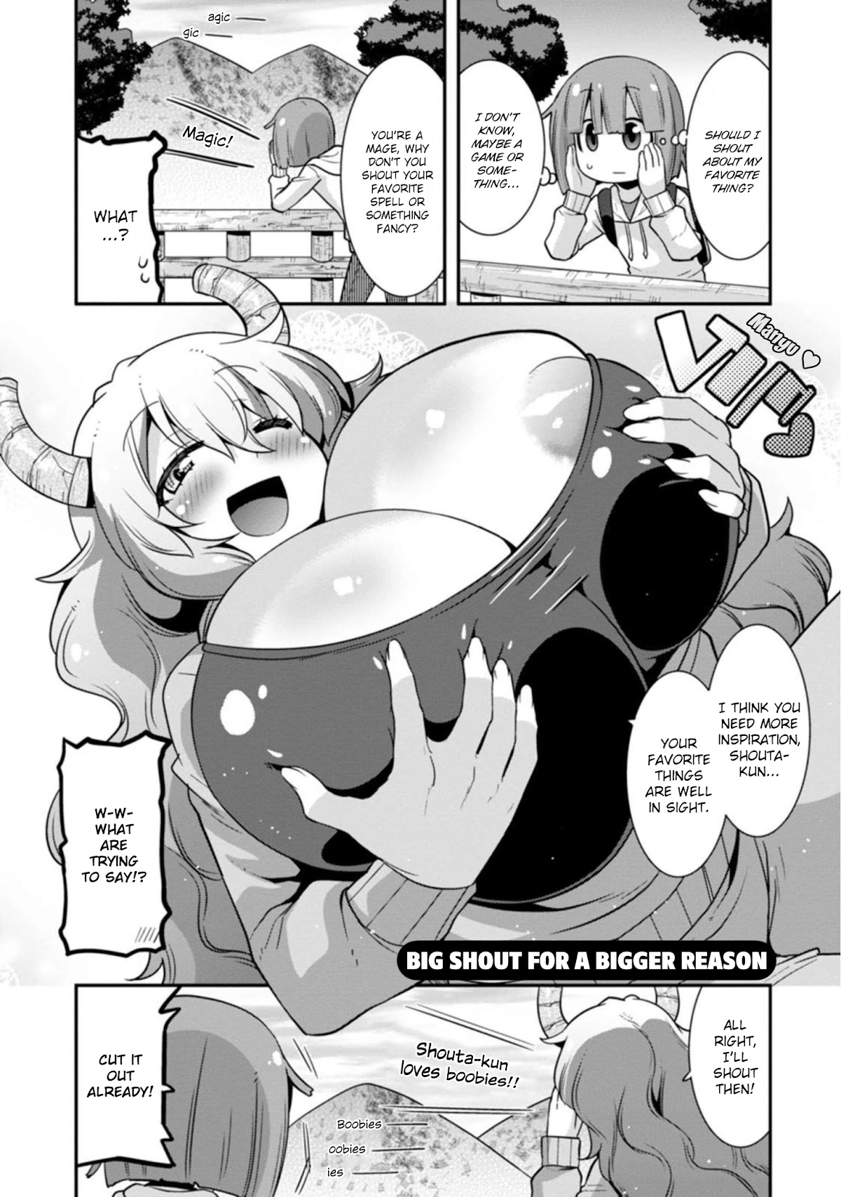 Miss Kobayashi's Dragon Maid: Lucoa is my xx Chapter 28 page 9 - Chapter 28: Shouta and Excursion