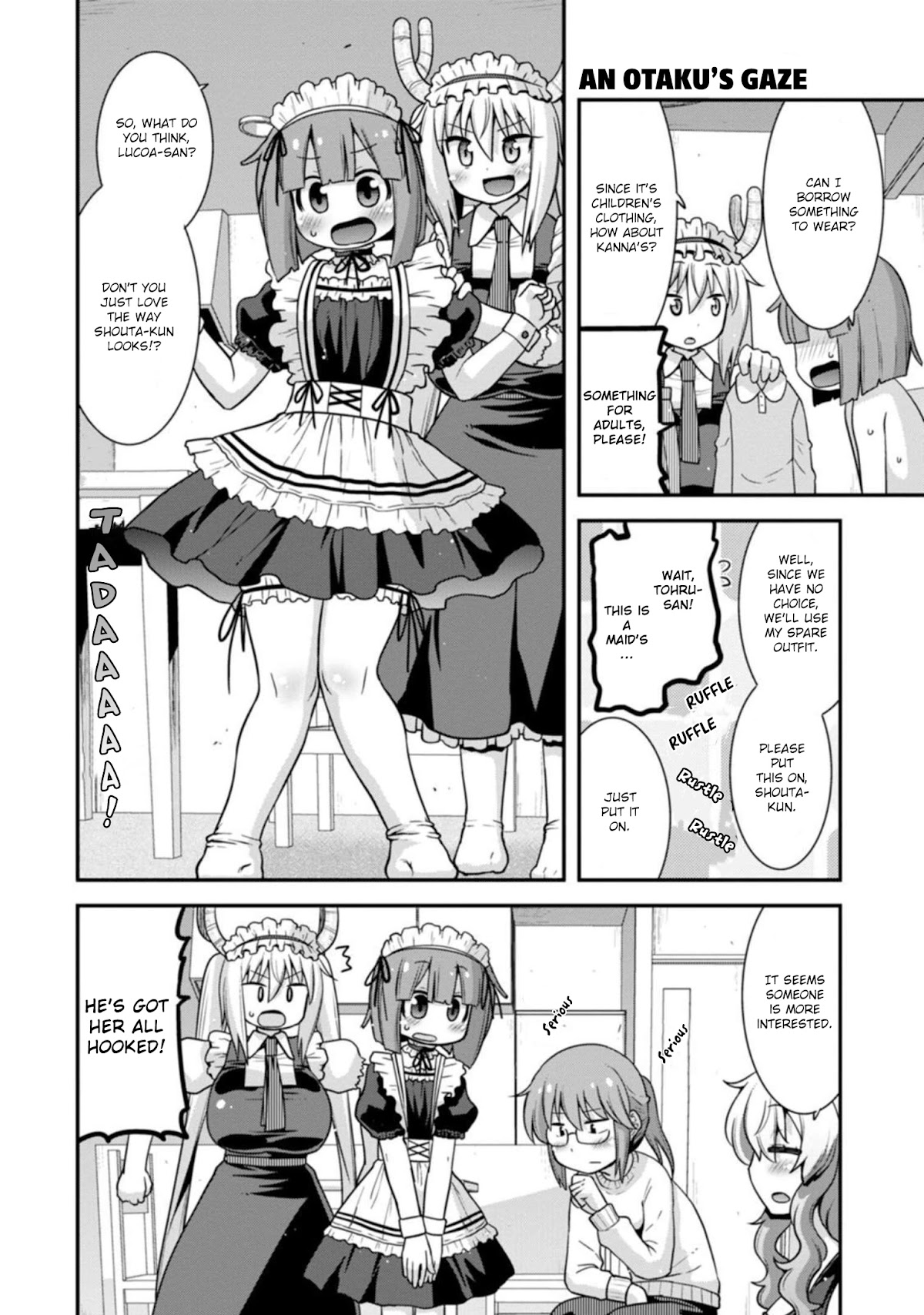 Miss Kobayashi's Dragon Maid: Lucoa is my xx Chapter 29 page 10 - Chapter 29: Lucoa and Spring Fever