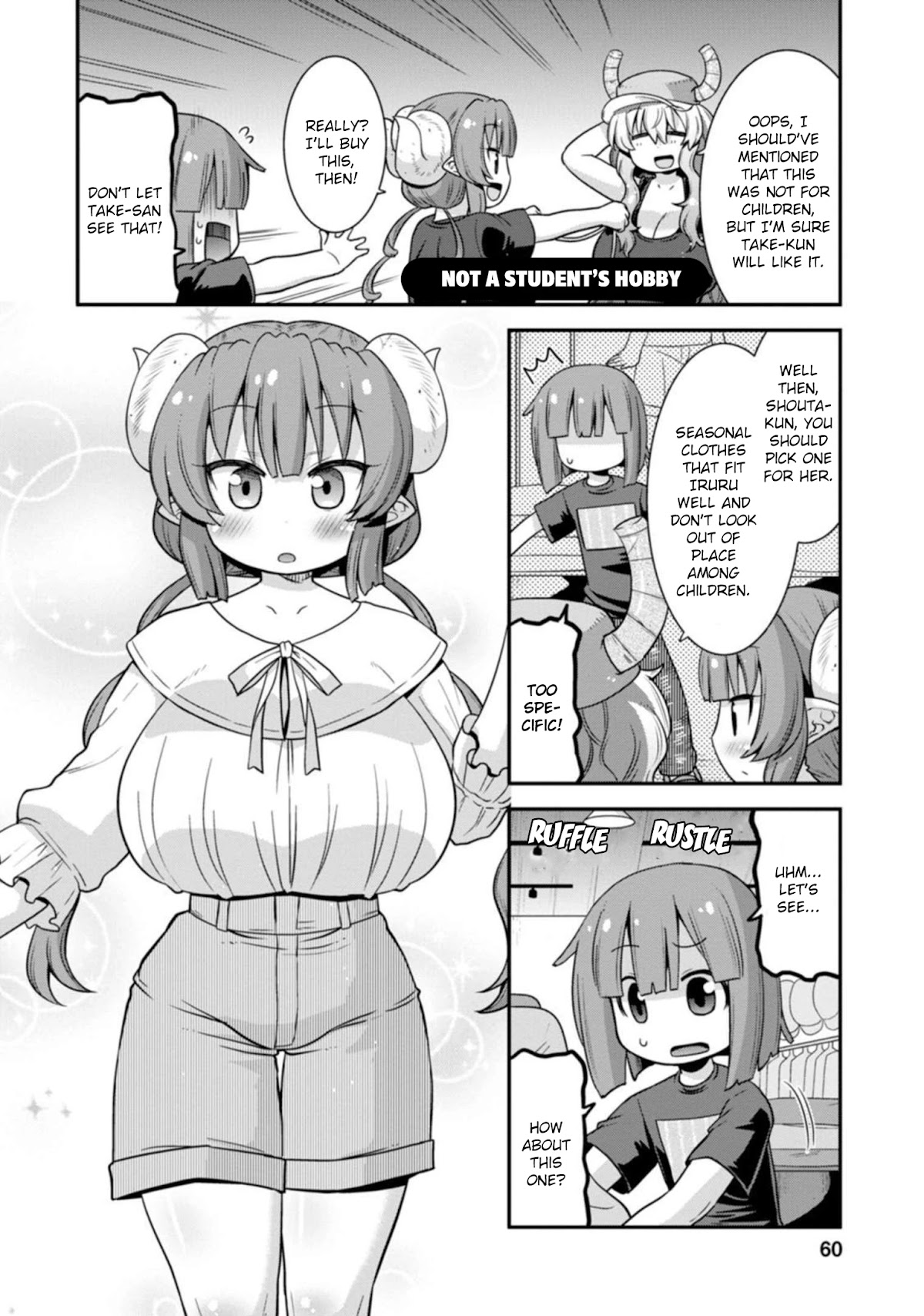 Miss Kobayashi's Dragon Maid: Lucoa is my xx Chapter 30 page 10 - Chapter 30: Lucoa and Wardrobe Change