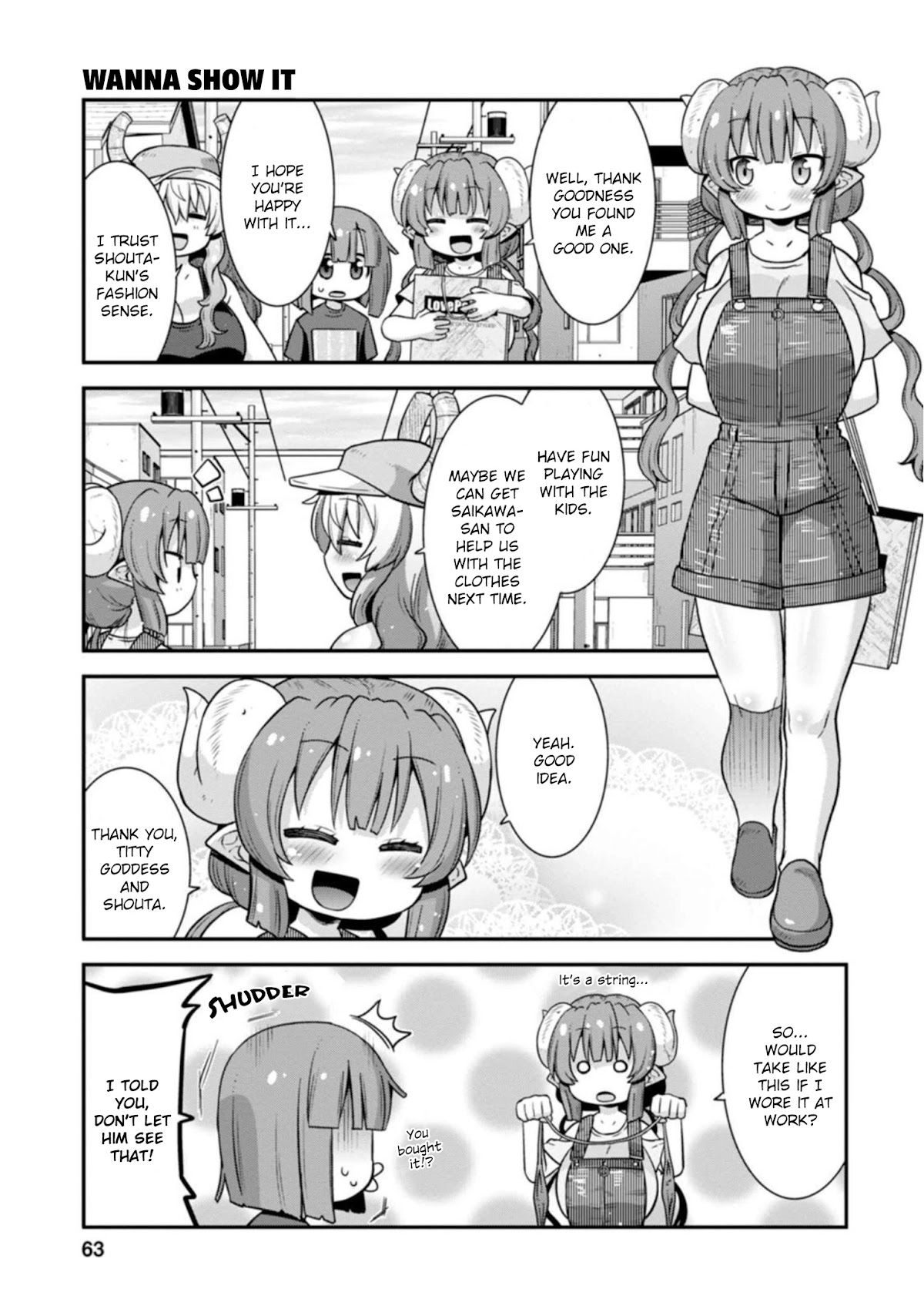 Miss Kobayashi's Dragon Maid: Lucoa is my xx Chapter 30 page 13 - Chapter 30: Lucoa and Wardrobe Change