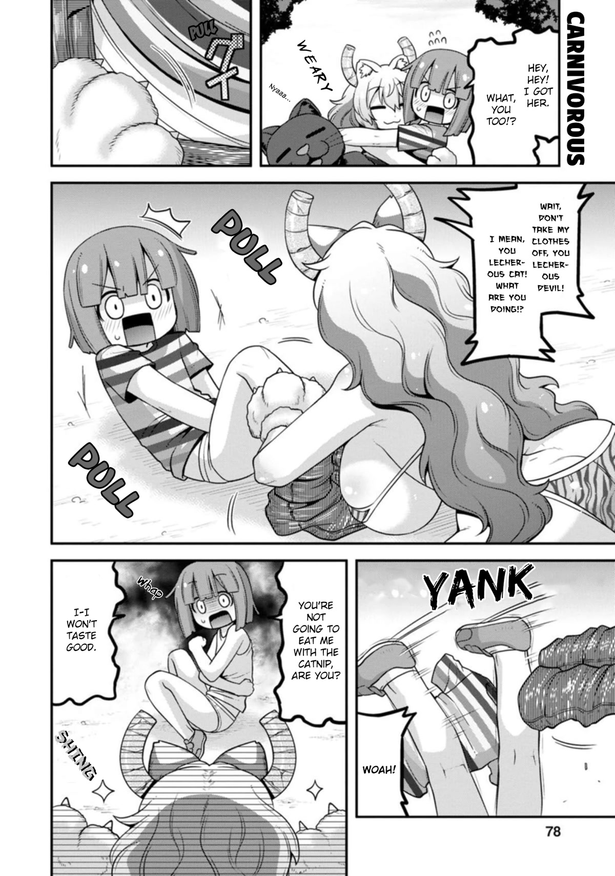 Miss Kobayashi's Dragon Maid: Lucoa is my xx Chapter 31 page 12 - Chapter 31: Lucoa and the Black Cat