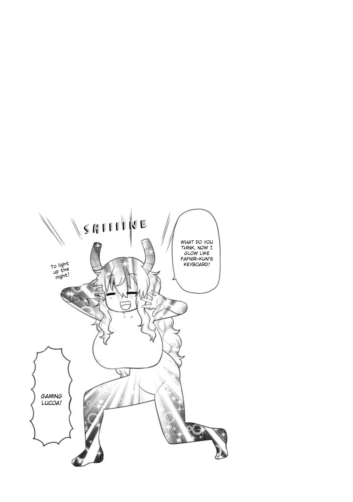 Miss Kobayashi's Dragon Maid: Lucoa is my xx Chapter 31 page 15 - Chapter 31: Lucoa and the Black Cat