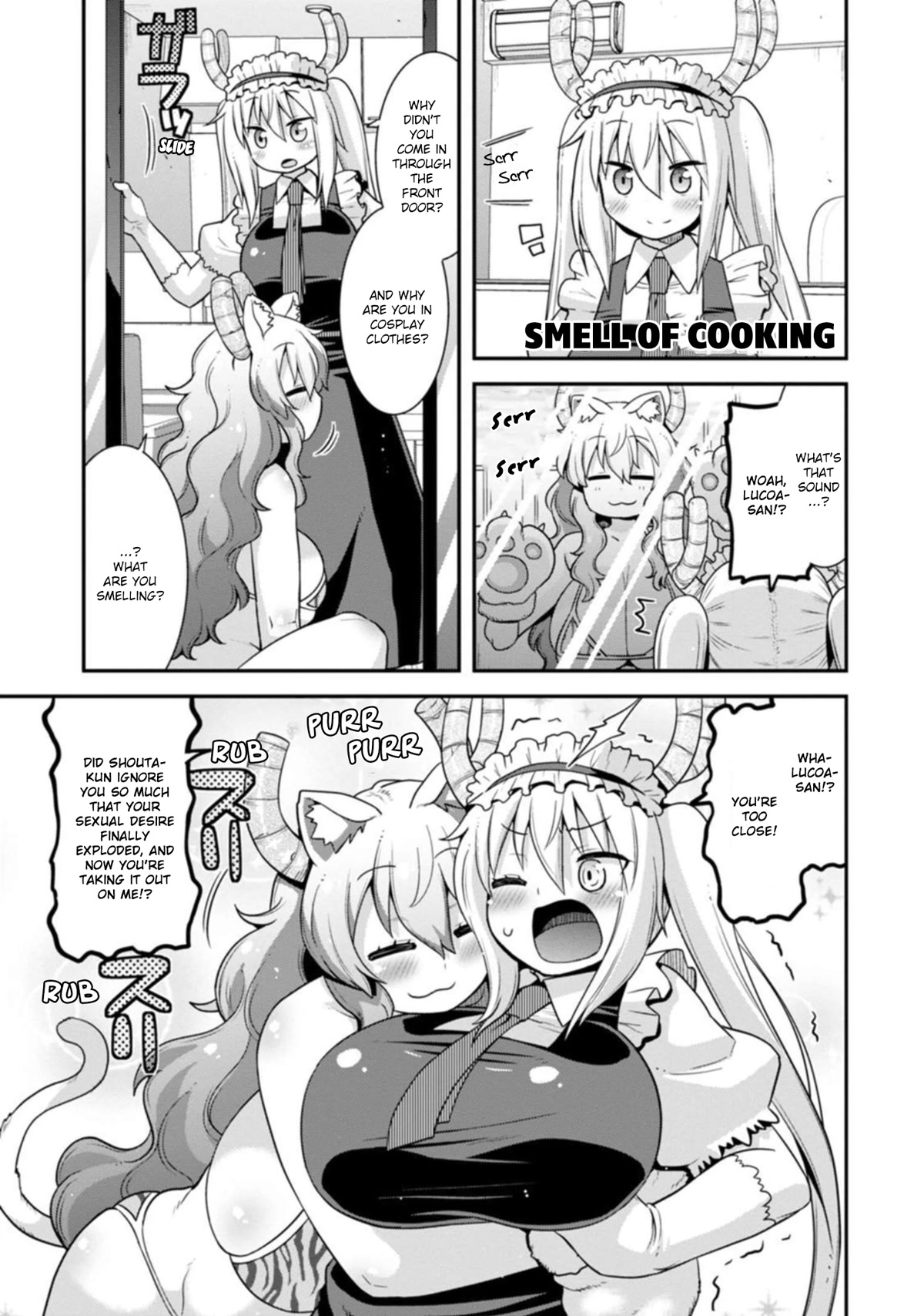 Miss Kobayashi's Dragon Maid: Lucoa is my xx Chapter 31 page 5 - Chapter 31: Lucoa and the Black Cat