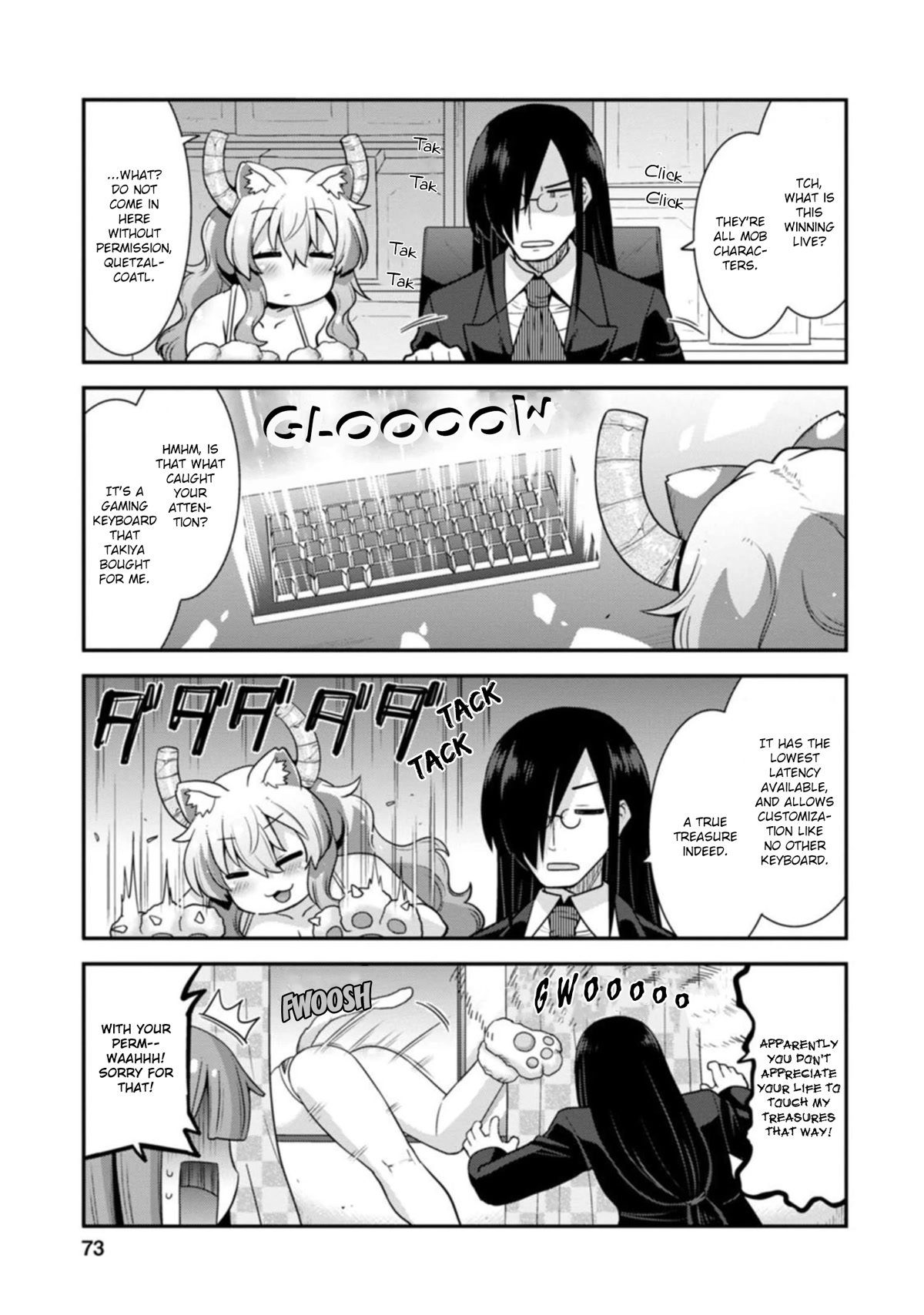 Miss Kobayashi's Dragon Maid: Lucoa is my xx Chapter 31 page 7 - Chapter 31: Lucoa and the Black Cat