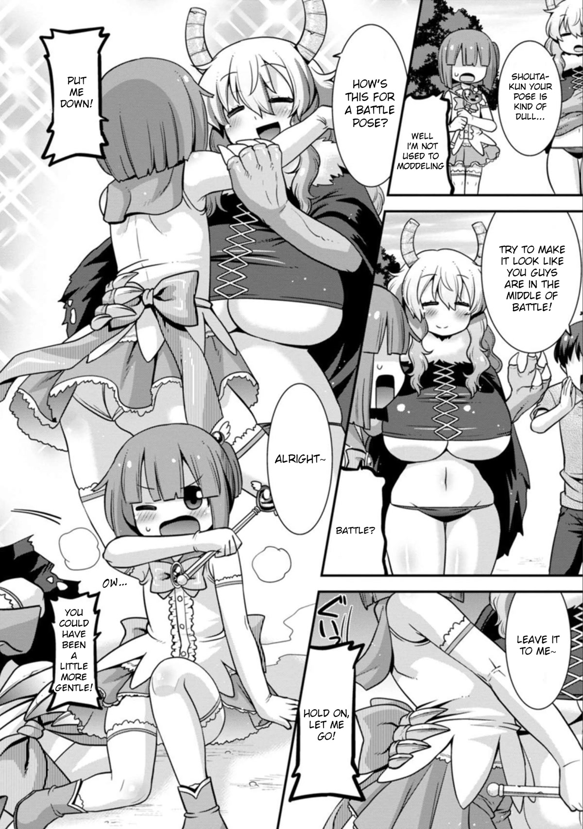 Miss Kobayashi's Dragon Maid: Lucoa is my xx Chapter 32 page 10 - Chapter 32: Lucoa and the Convention