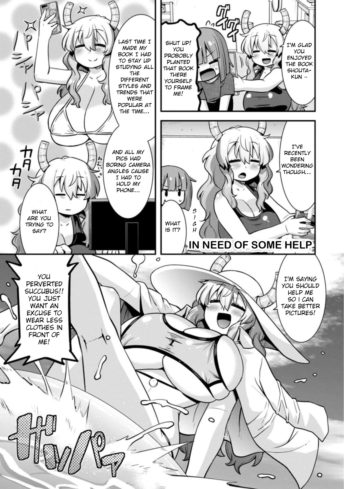 Miss Kobayashi's Dragon Maid: Lucoa is my xx Chapter 32 page 3 - Chapter 32: Lucoa and the Convention