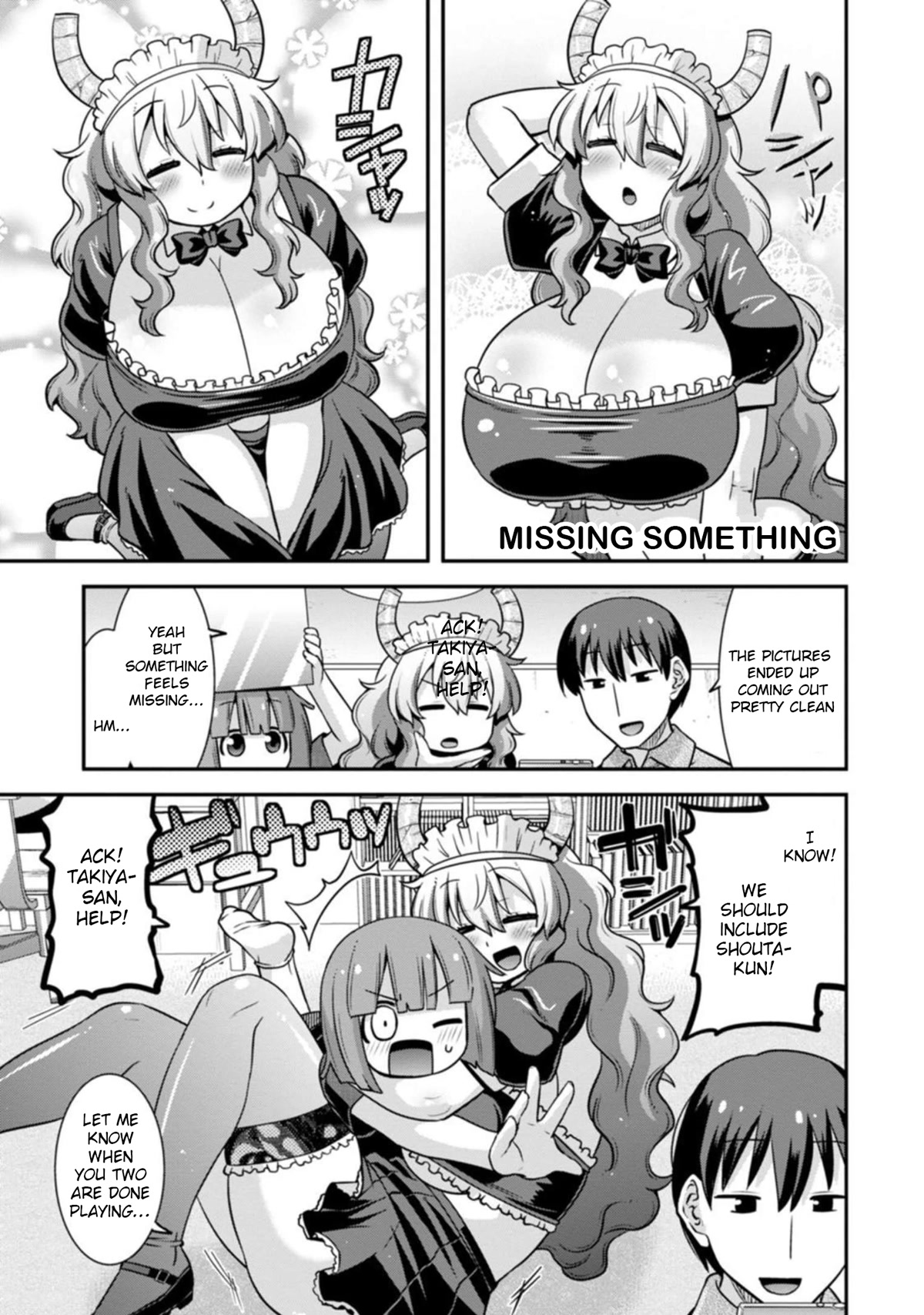 Miss Kobayashi's Dragon Maid: Lucoa is my xx Chapter 32 page 7 - Chapter 32: Lucoa and the Convention