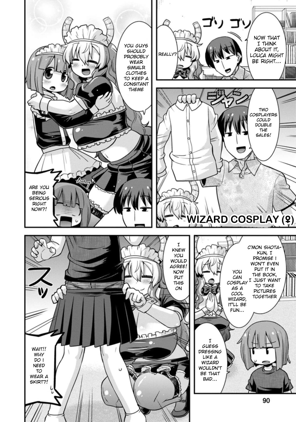 Miss Kobayashi's Dragon Maid: Lucoa is my xx Chapter 32 page 8 - Chapter 32: Lucoa and the Convention