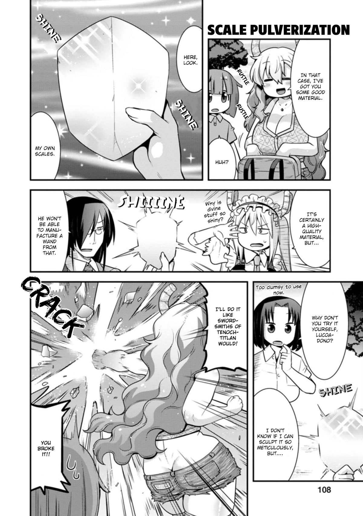 Miss Kobayashi's Dragon Maid: Lucoa is my xx Chapter 33 page 12 - Chapter 33: Shouta and the Wand