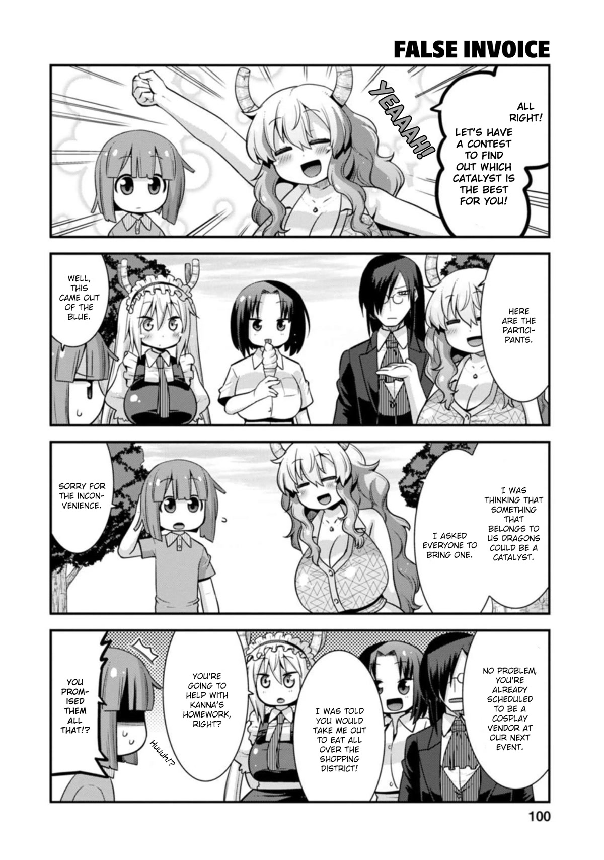 Miss Kobayashi's Dragon Maid: Lucoa is my xx Chapter 33 page 4 - Chapter 33: Shouta and the Wand