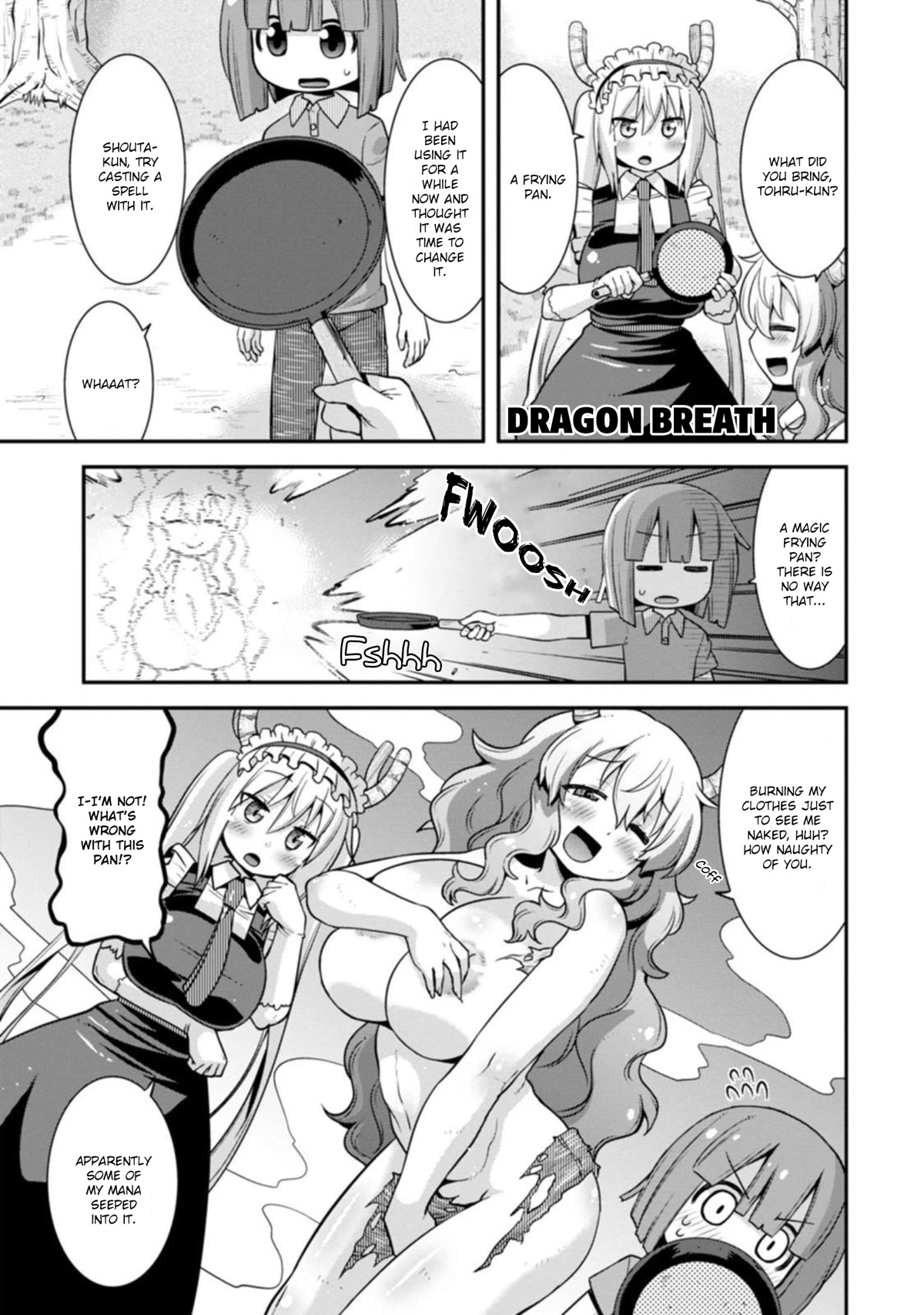 Miss Kobayashi's Dragon Maid: Lucoa is my xx Chapter 33 page 5 - Chapter 33: Shouta and the Wand