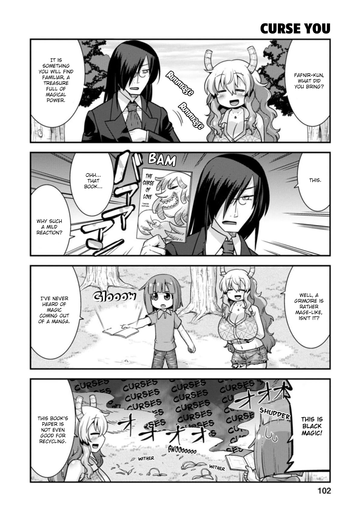 Miss Kobayashi's Dragon Maid: Lucoa is my xx Chapter 33 page 6 - Chapter 33: Shouta and the Wand