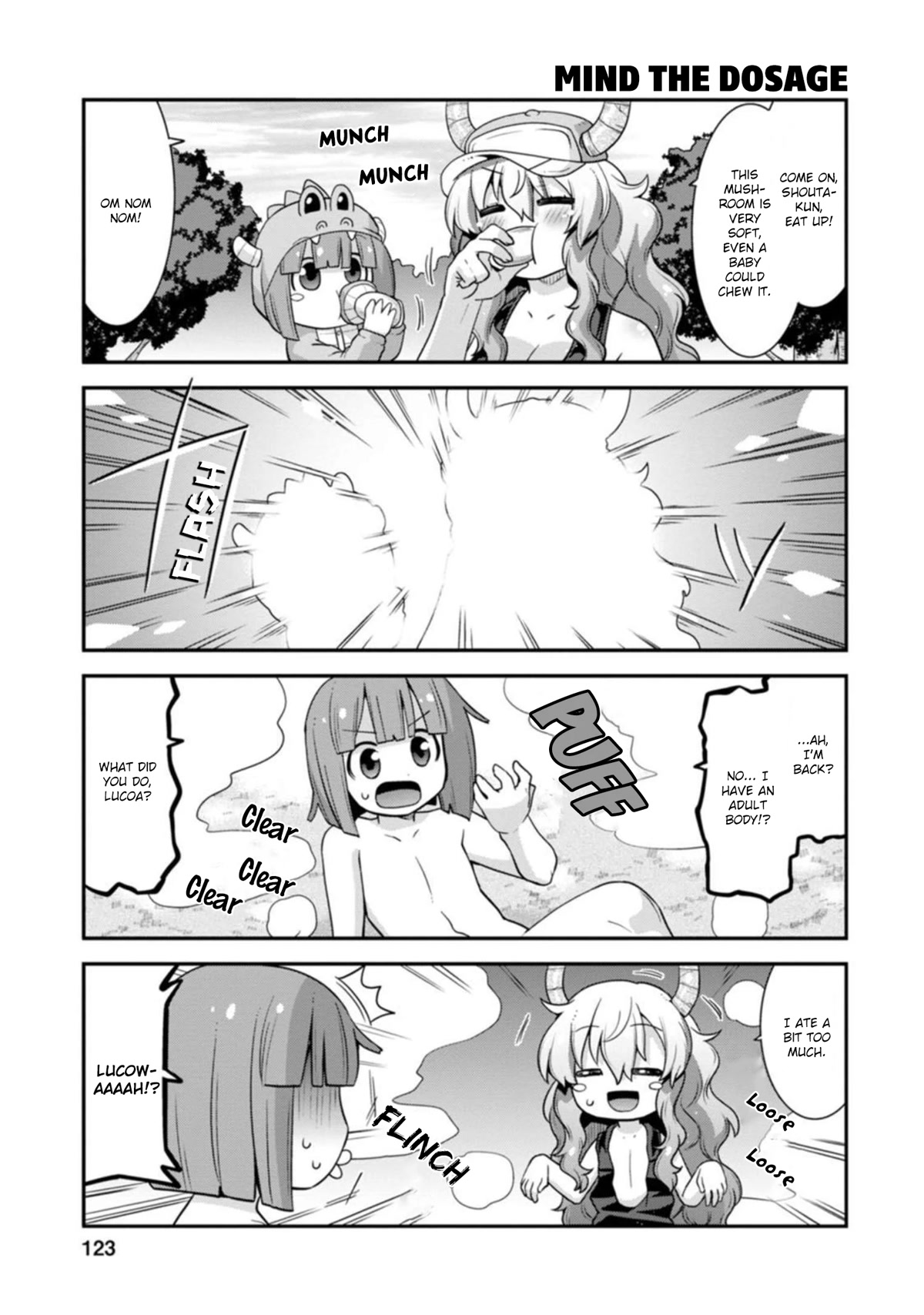 Miss Kobayashi's Dragon Maid: Lucoa is my xx Chapter 34 page 11 - Chapter 34: Lucoa and the Baby