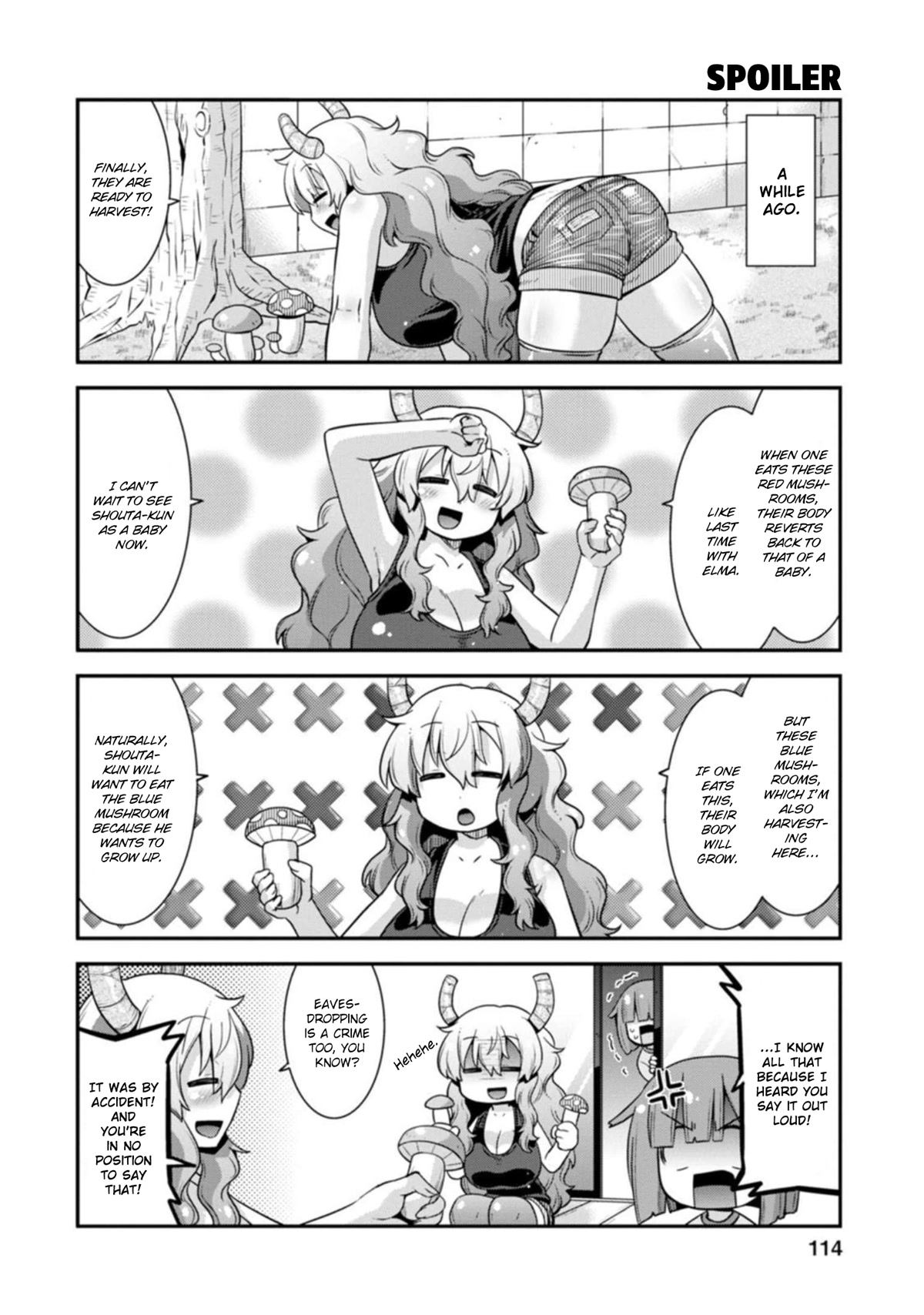 Miss Kobayashi's Dragon Maid: Lucoa is my xx Chapter 34 page 2 - Chapter 34: Lucoa and the Baby