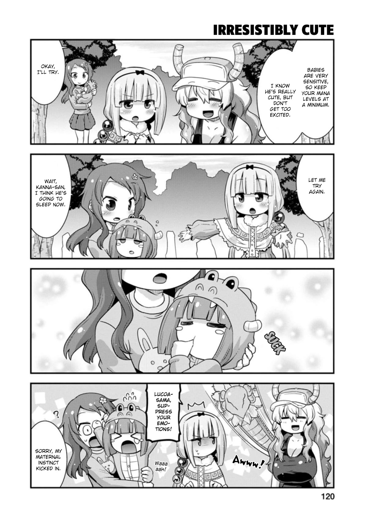 Miss Kobayashi's Dragon Maid: Lucoa is my xx Chapter 34 page 8 - Chapter 34: Lucoa and the Baby